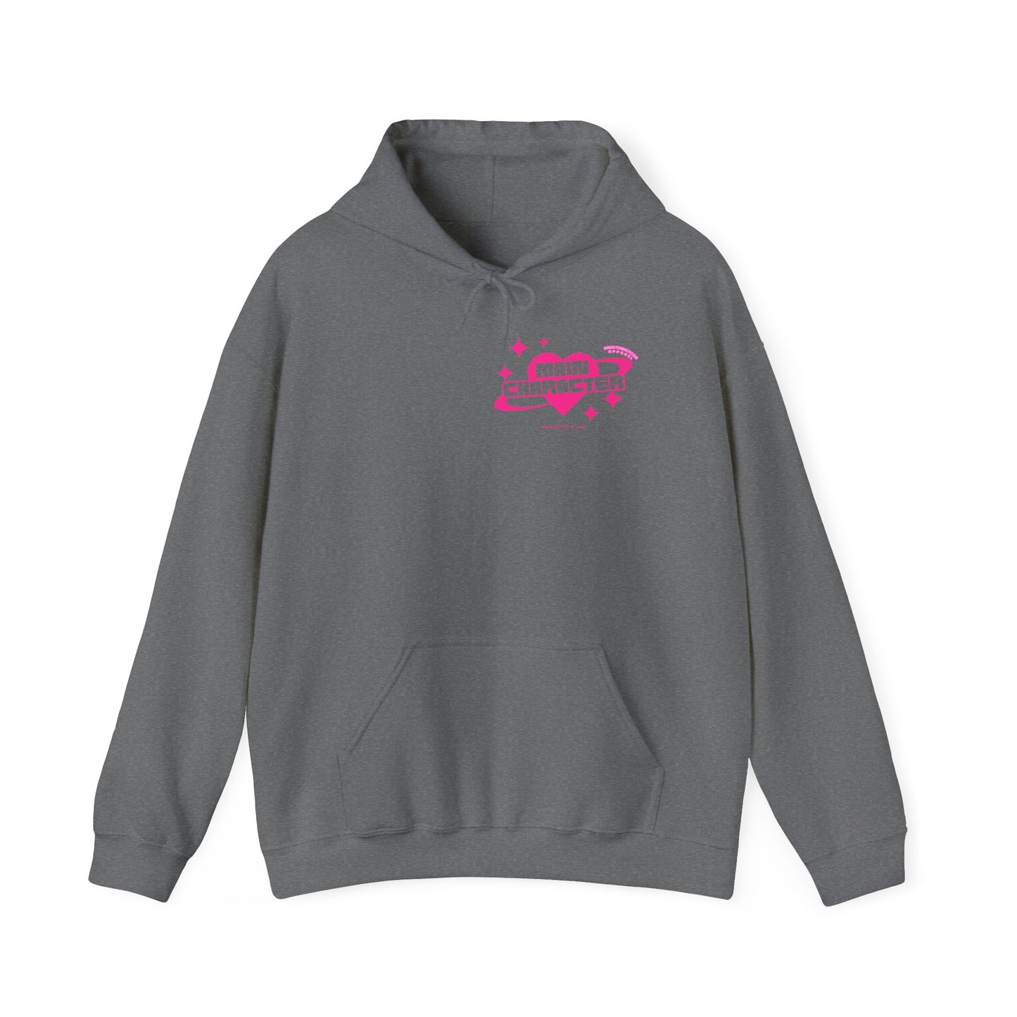 Main Character Pink Burst Hoodie