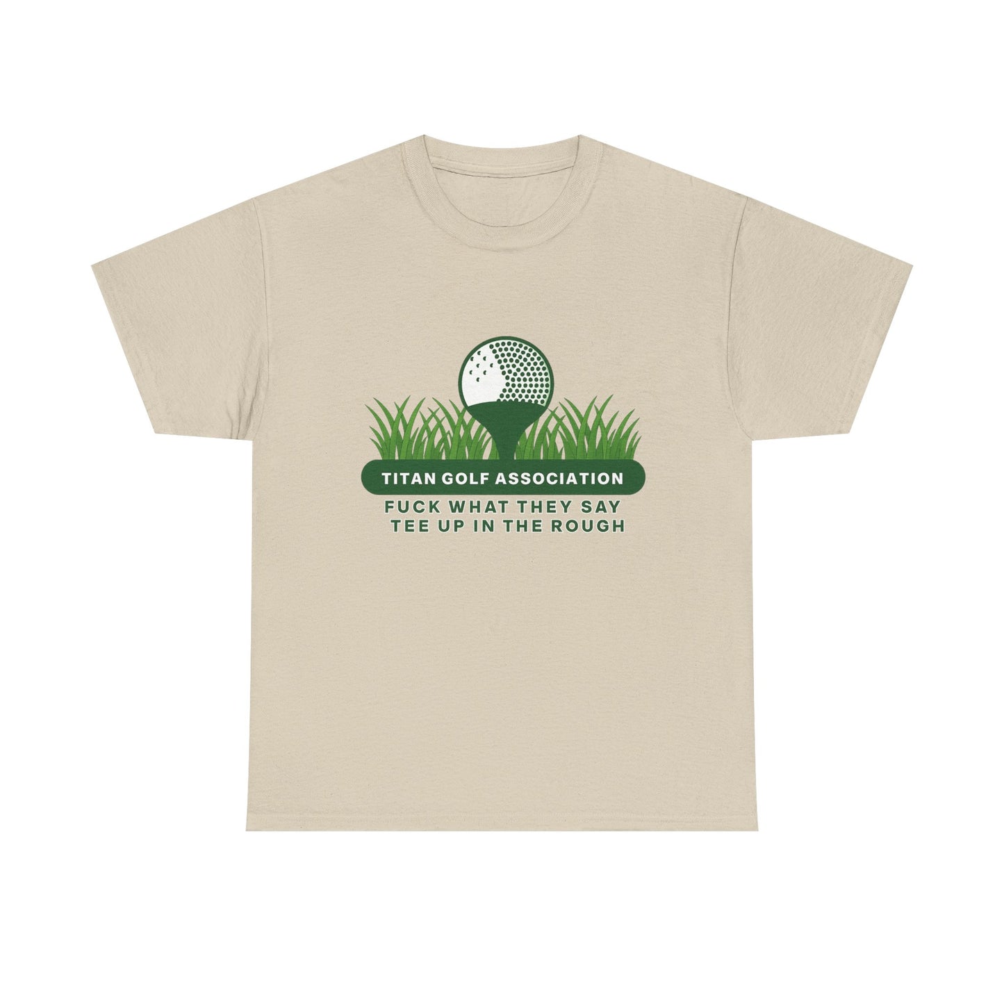 Tee up in the rough