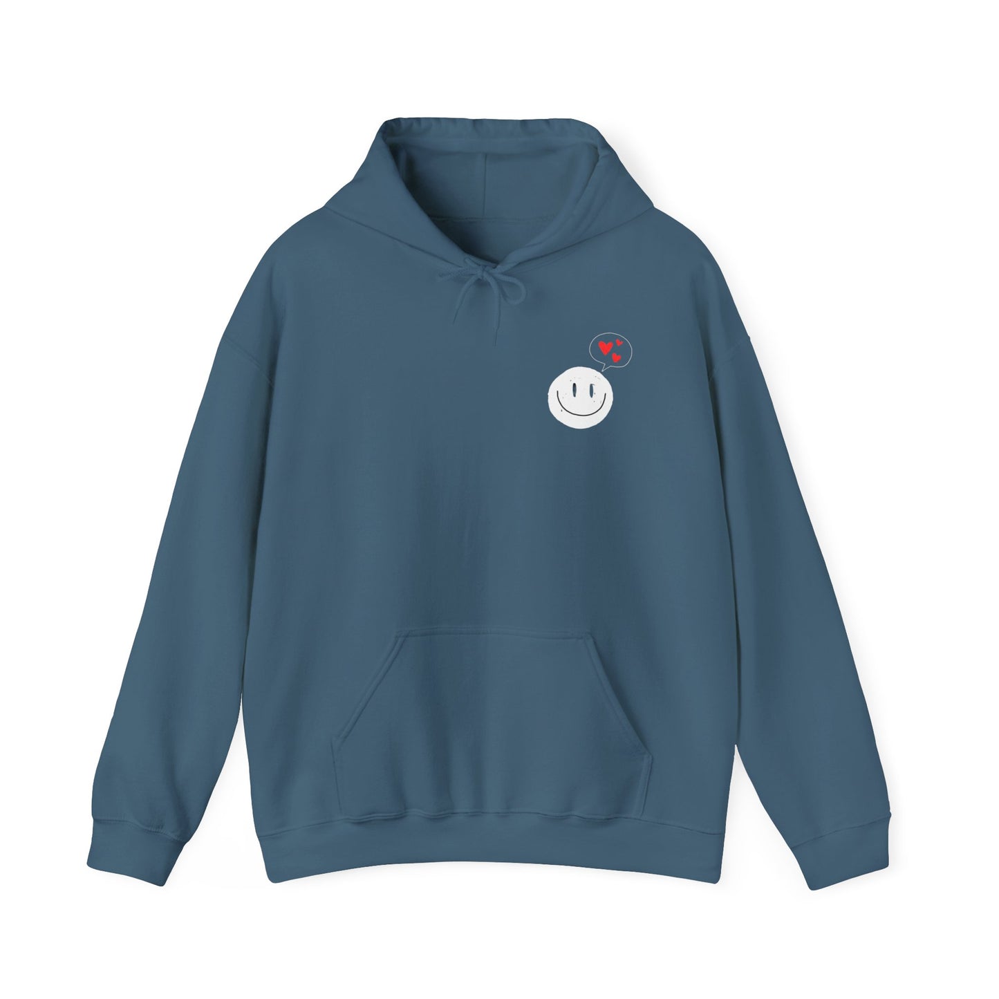 Smile Love Hooded Sweatshirt