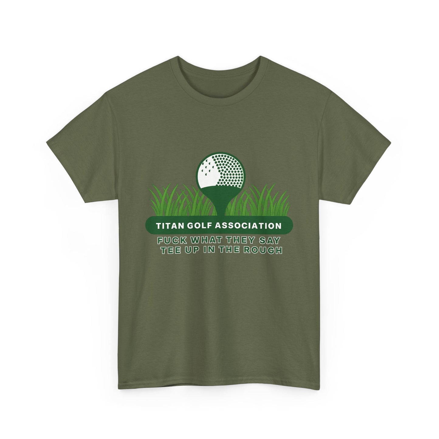 Tee up in the rough