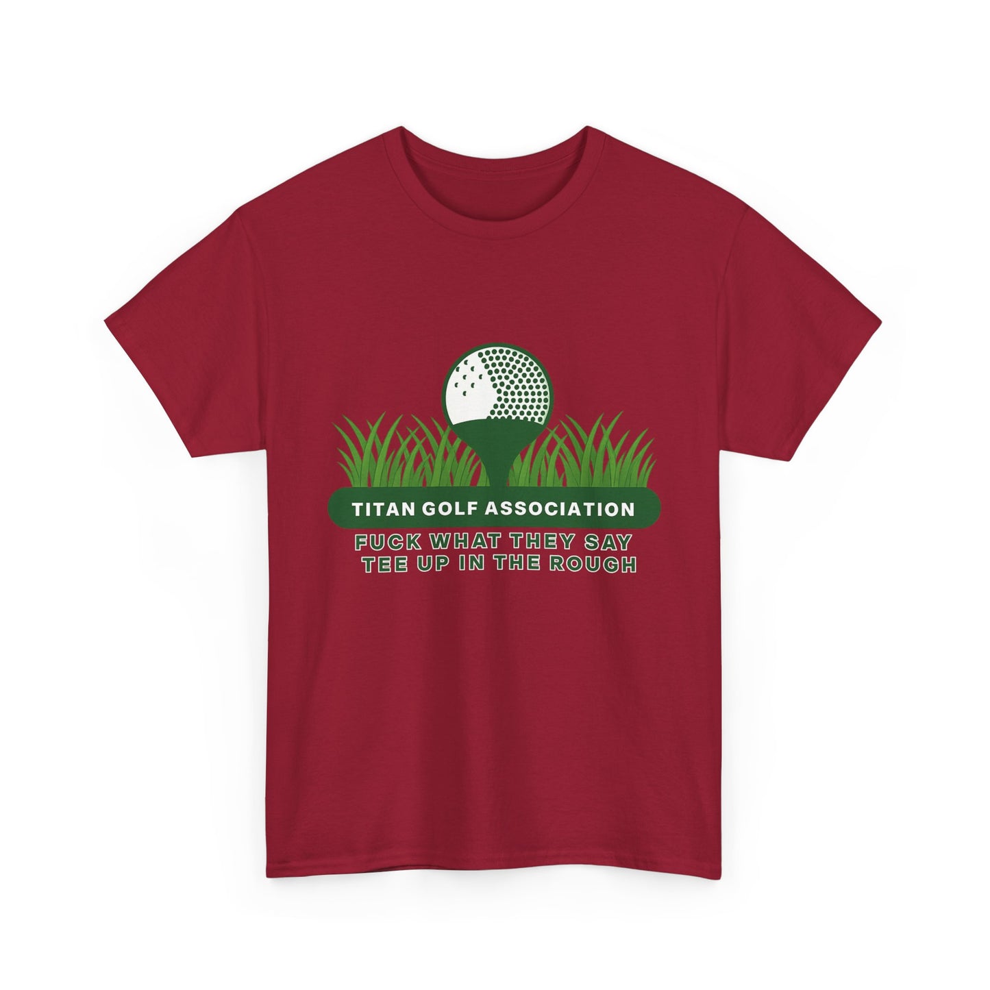 Tee up in the rough
