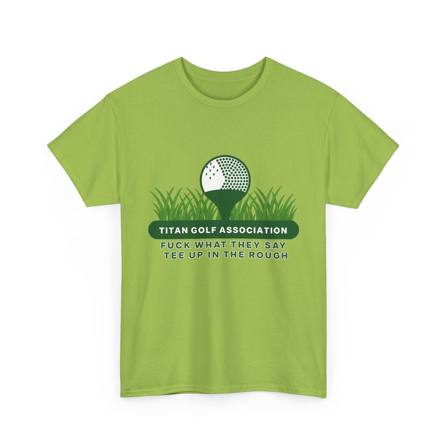 Tee up in the rough