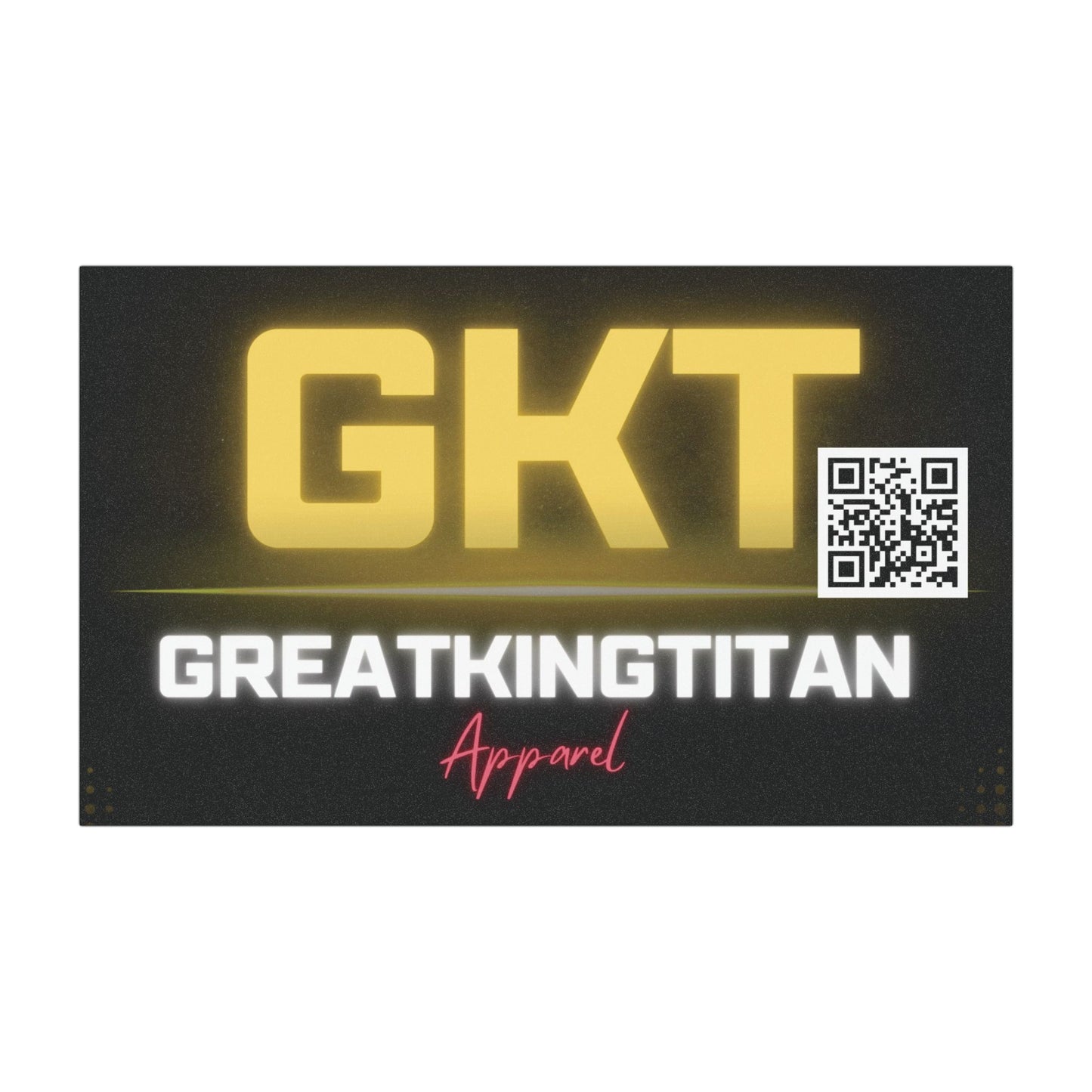 Greatkingtitan apparel bumper sticker