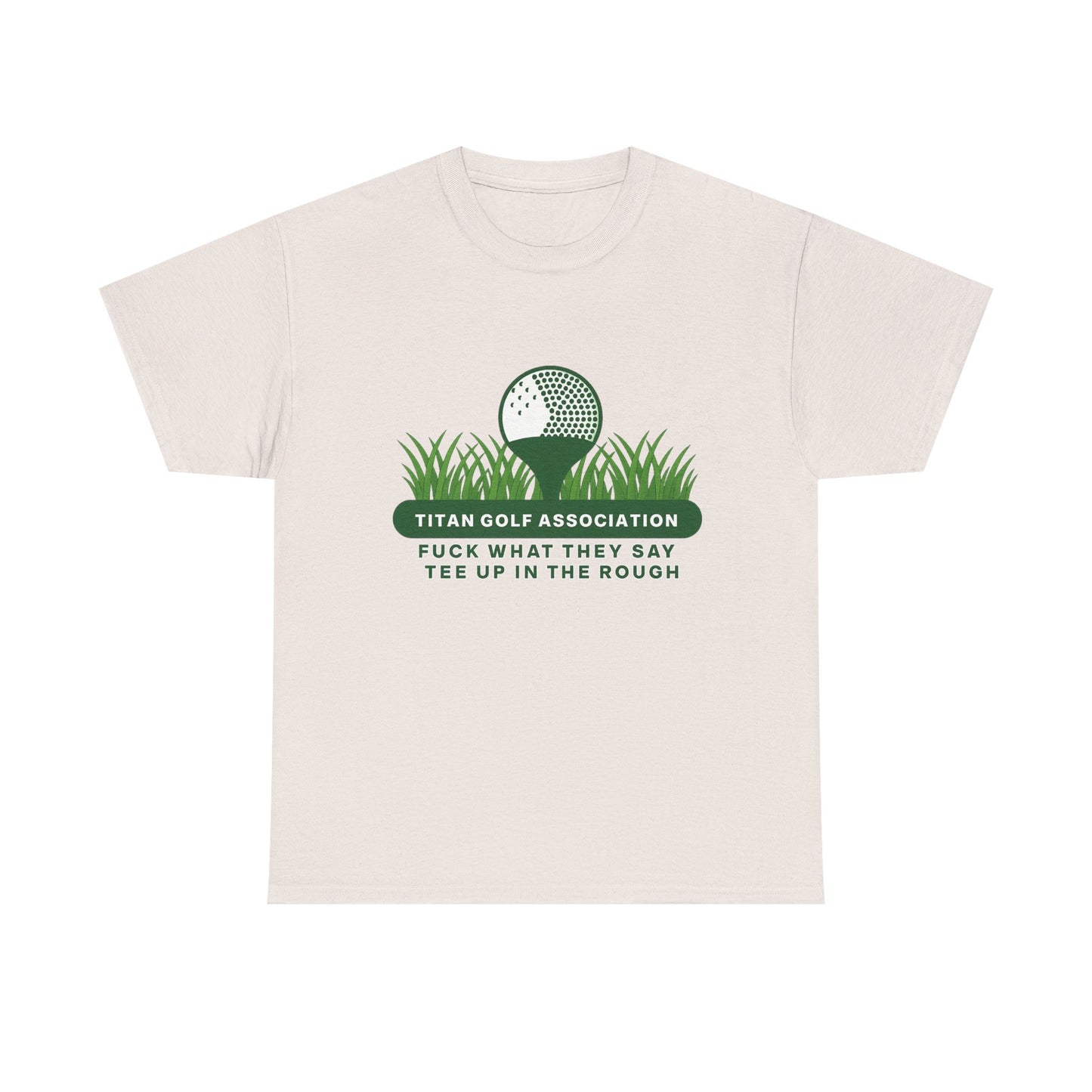Tee up in the rough