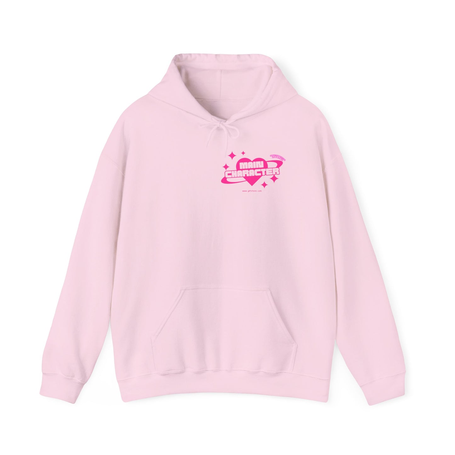 Main Character Pink Burst Hoodie