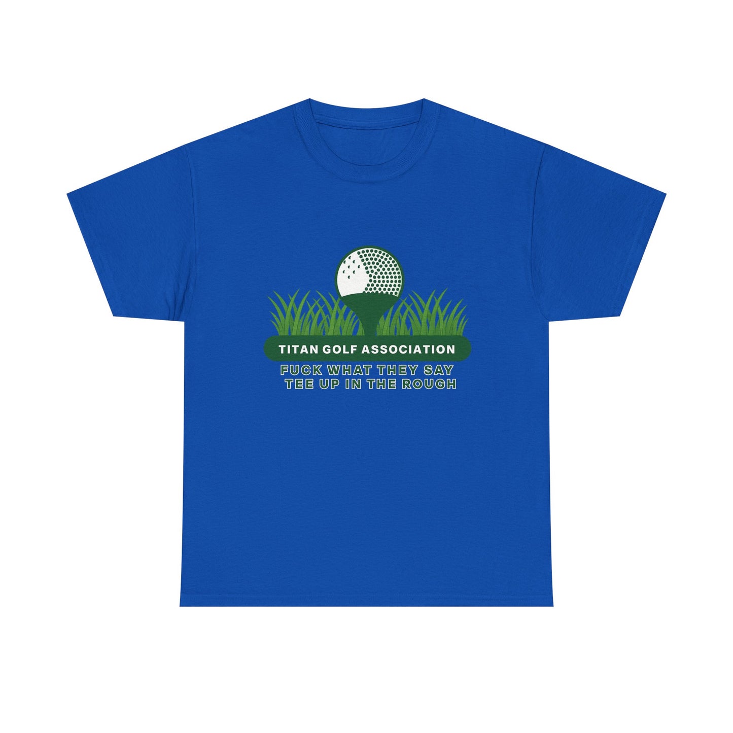 Tee up in the rough