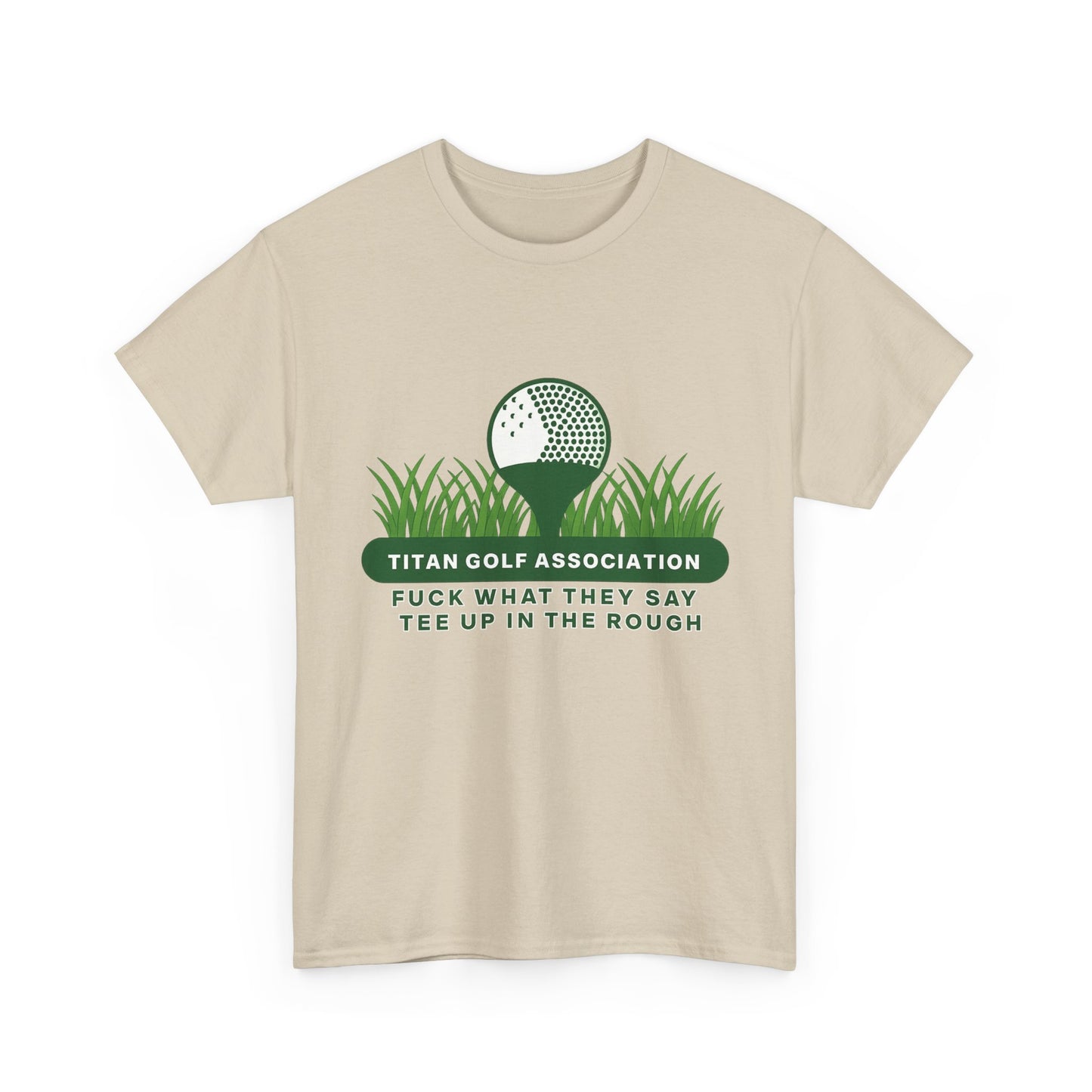Tee up in the rough