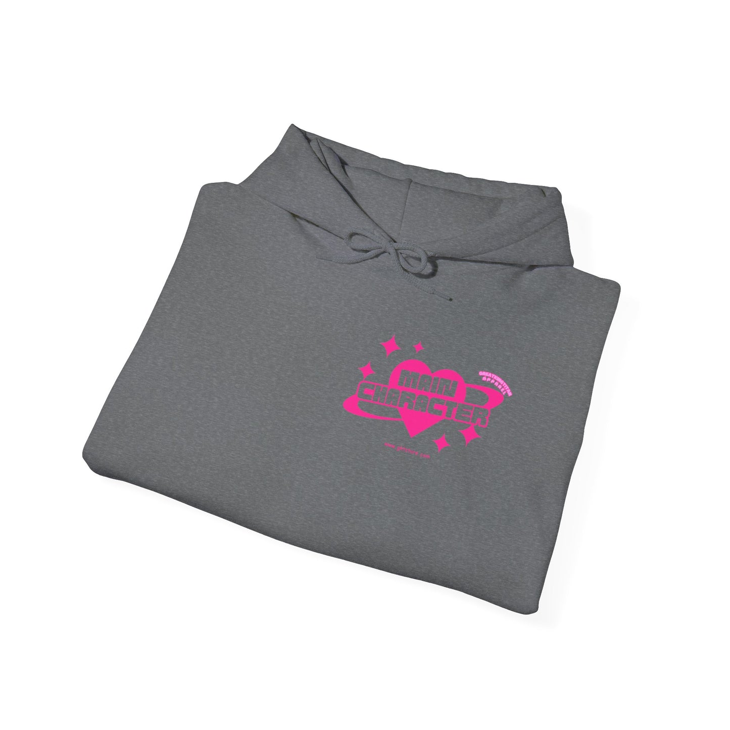 Main Character Pink Burst Hoodie