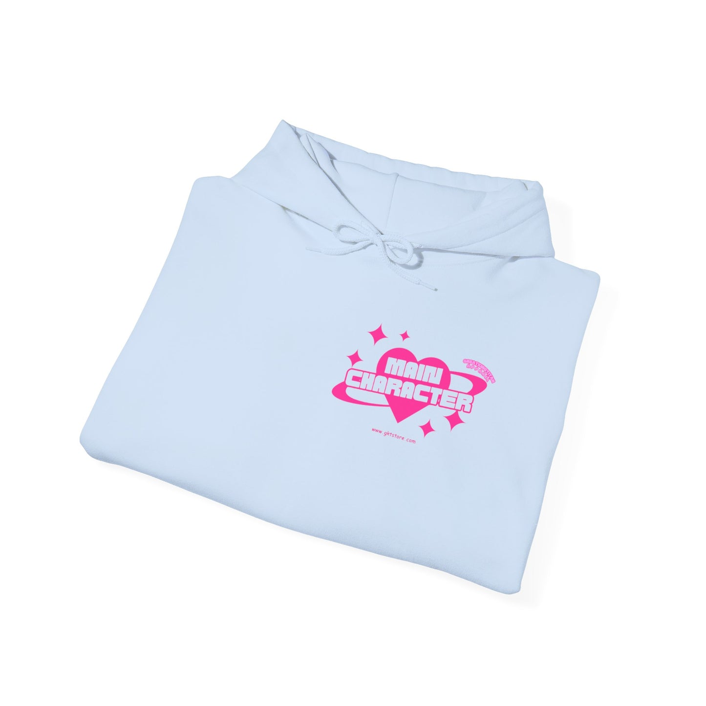 Main Character Pink Burst Hoodie