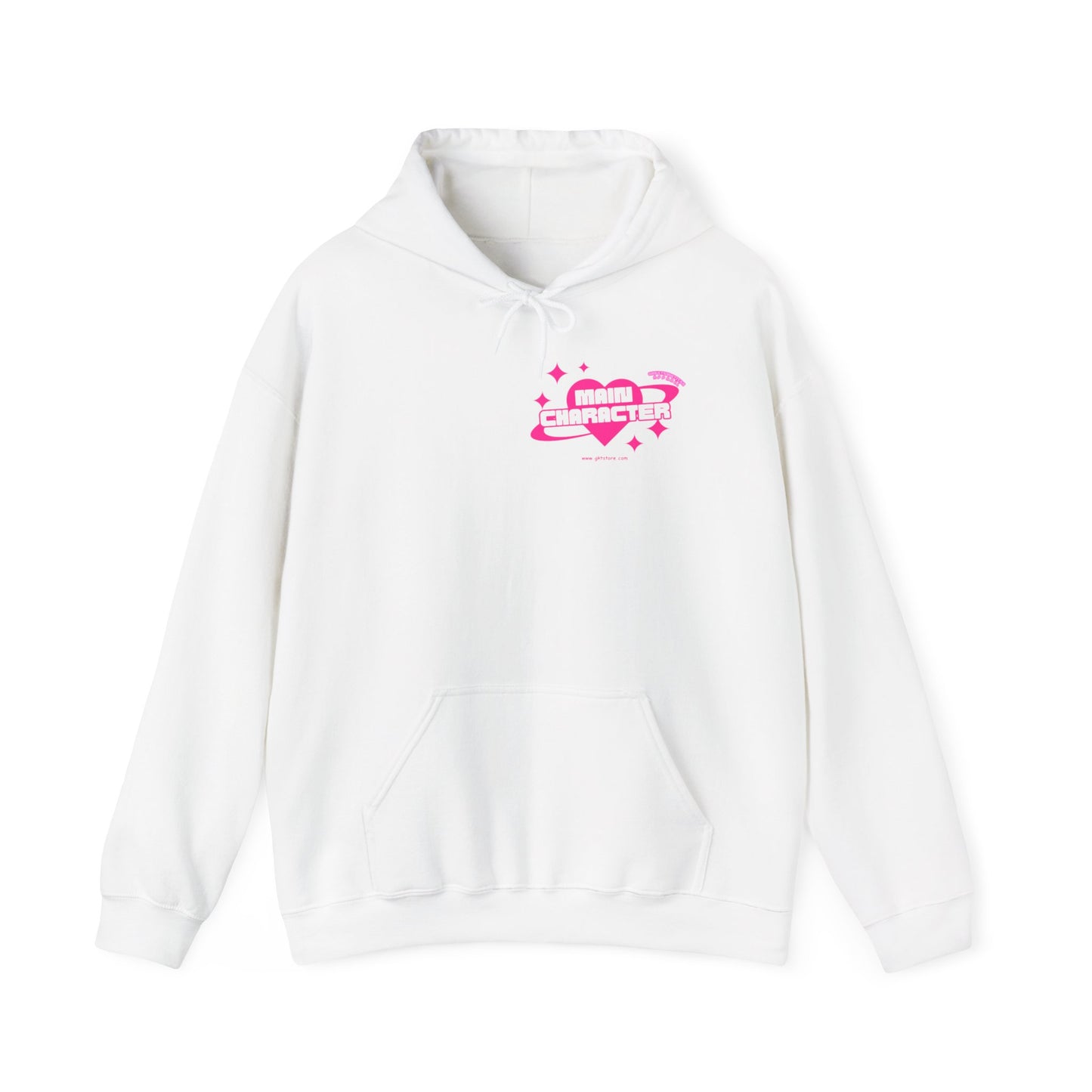 Main Character Pink Burst Hoodie
