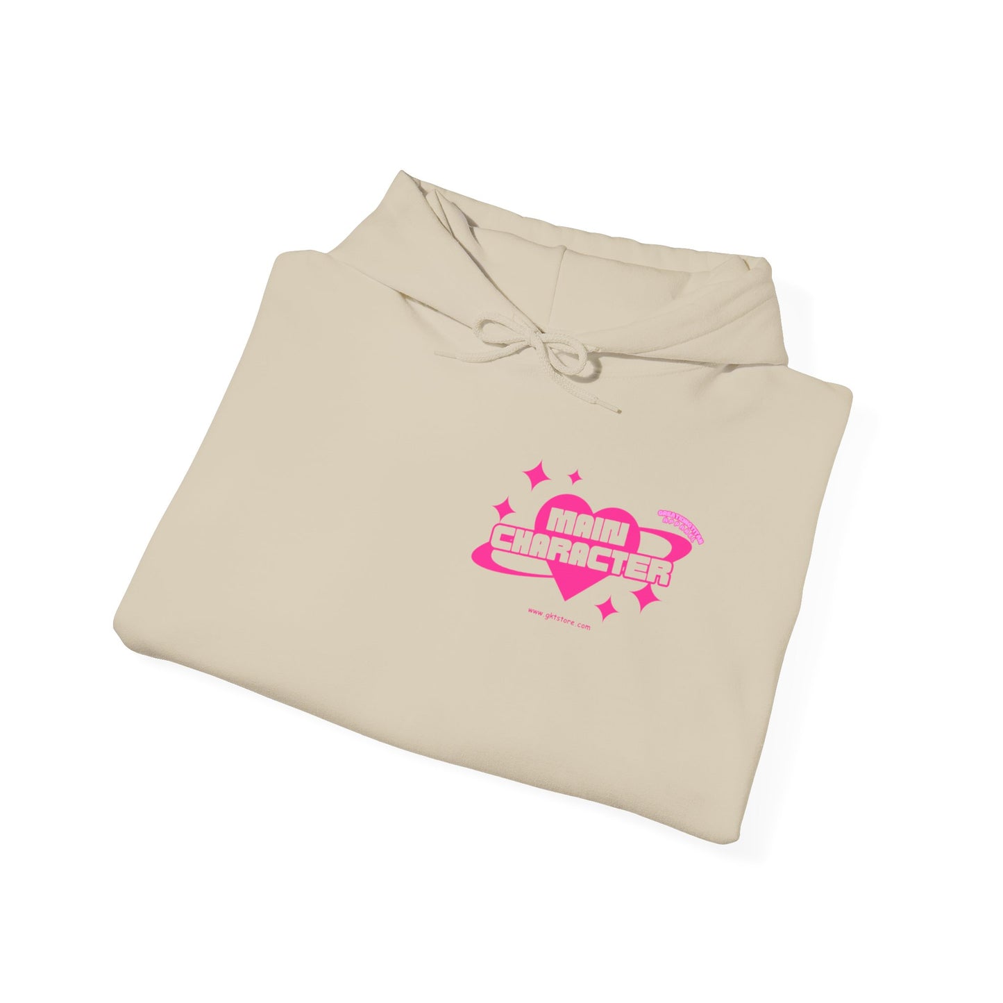 Main Character Pink Burst Hoodie