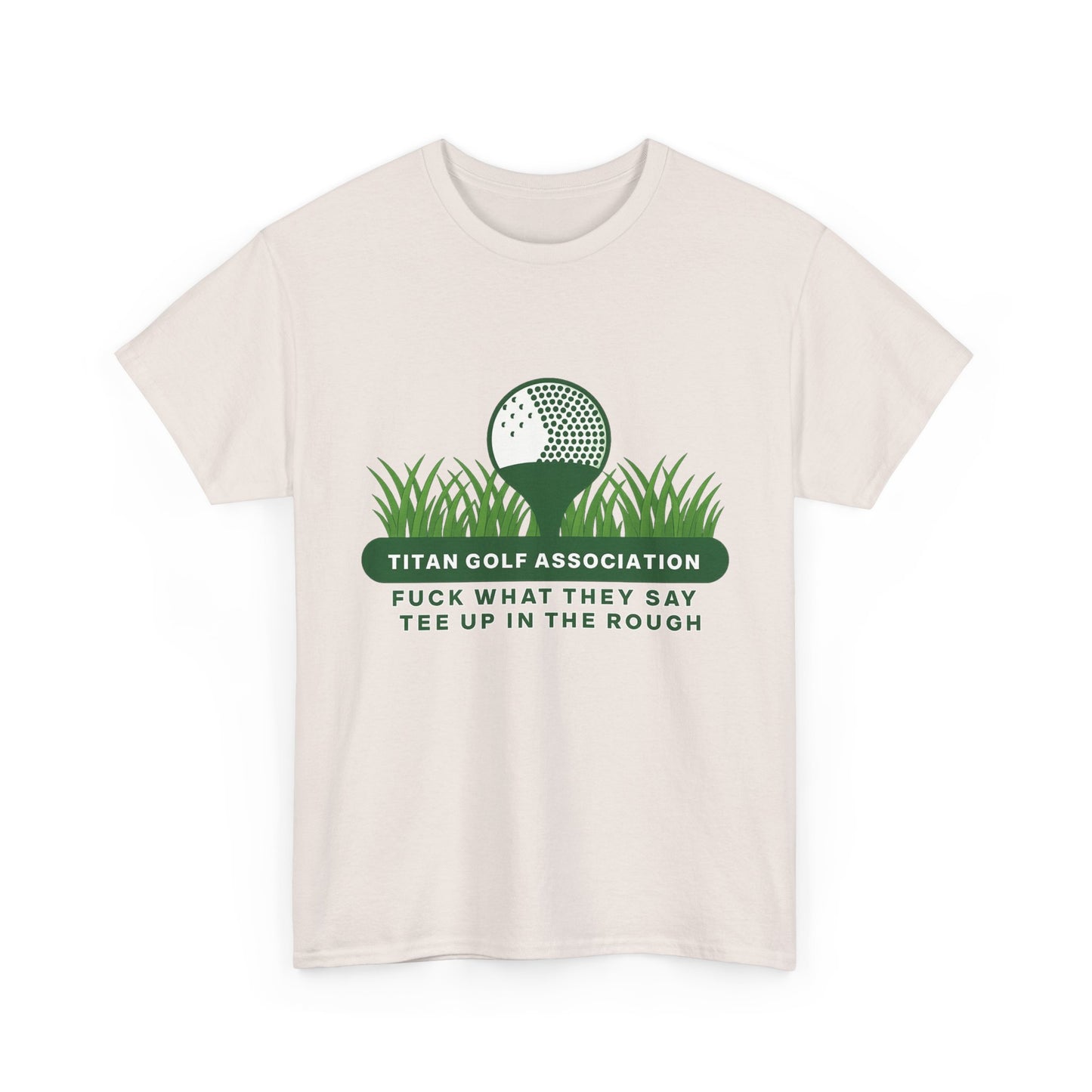 Tee up in the rough