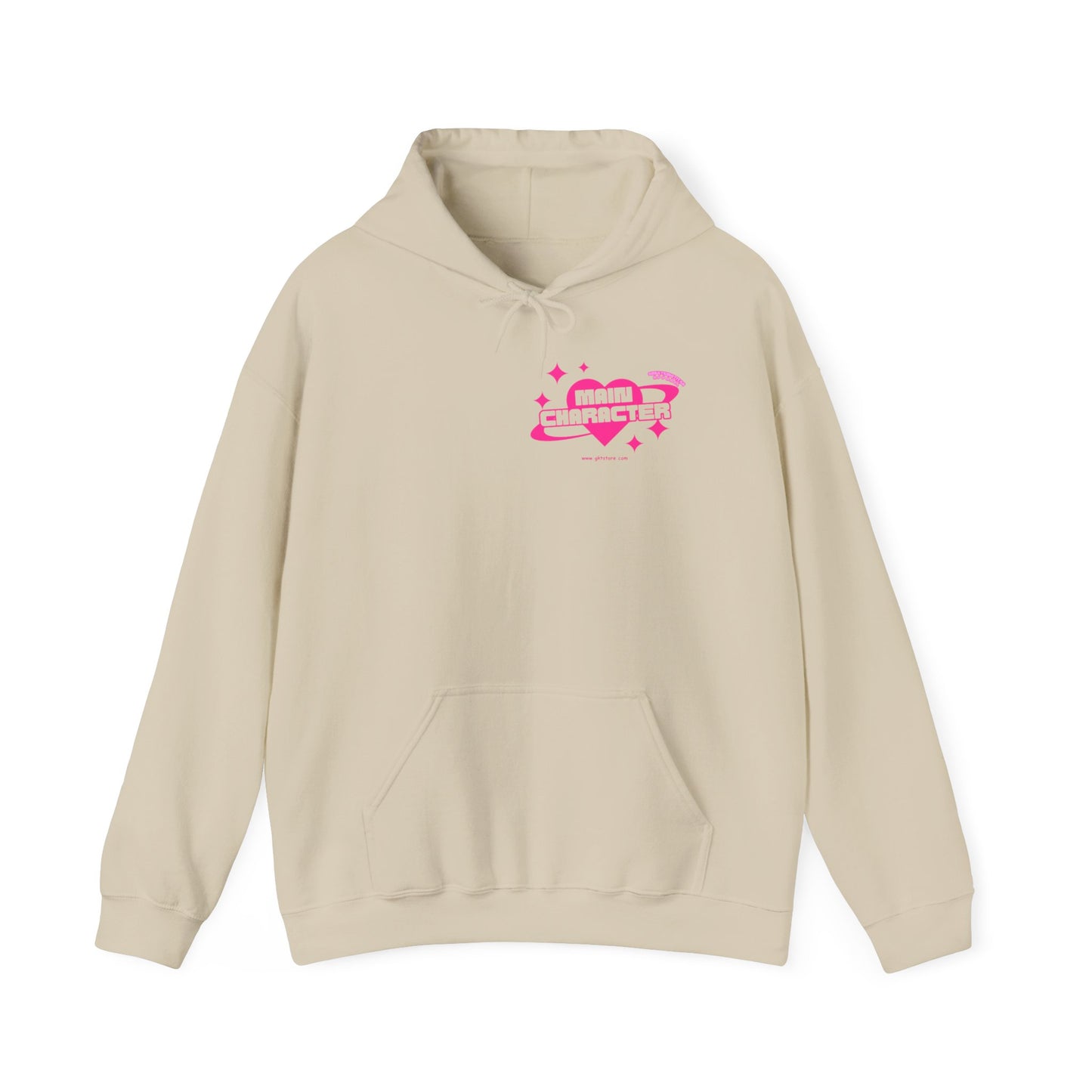 Main Character Pink Burst Hoodie