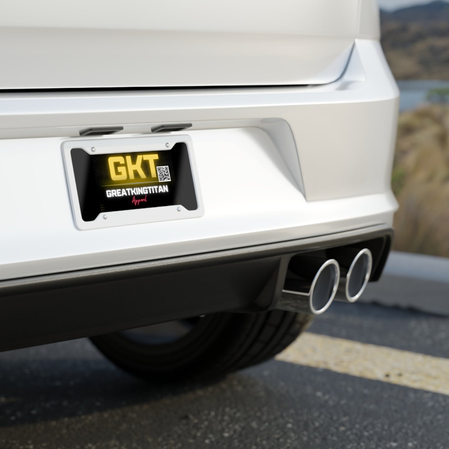 GKT Vanity plate