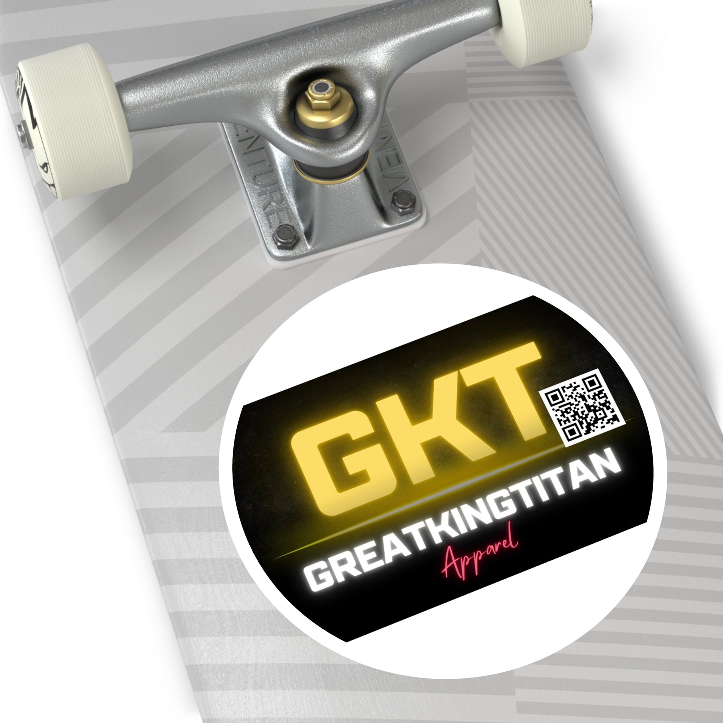 GKT apparel sticker