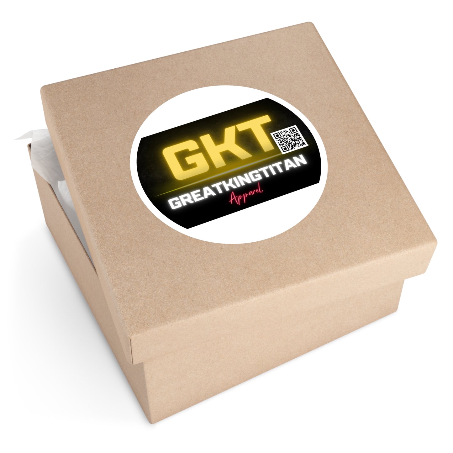 GKT apparel sticker