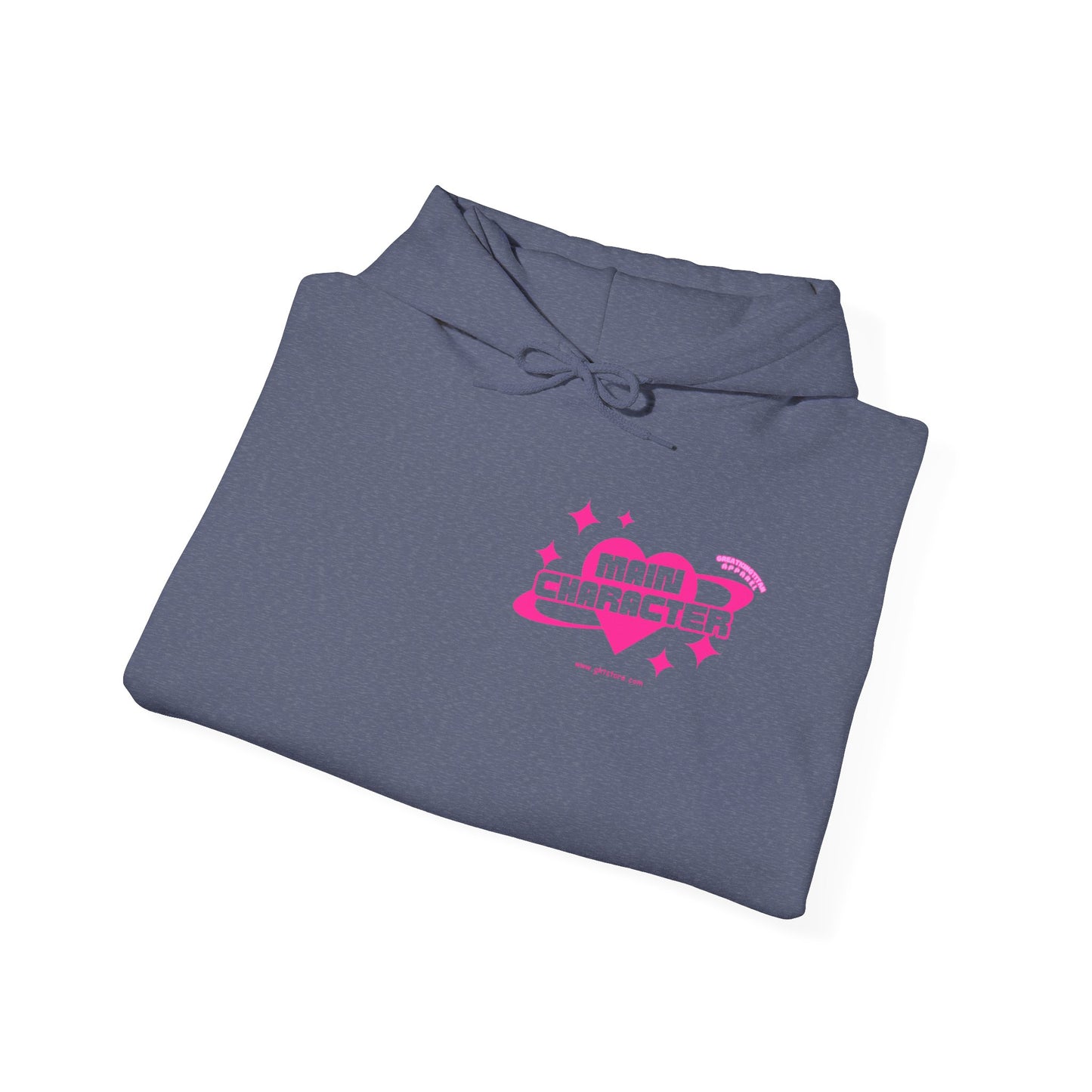 Main Character Pink Burst Hoodie
