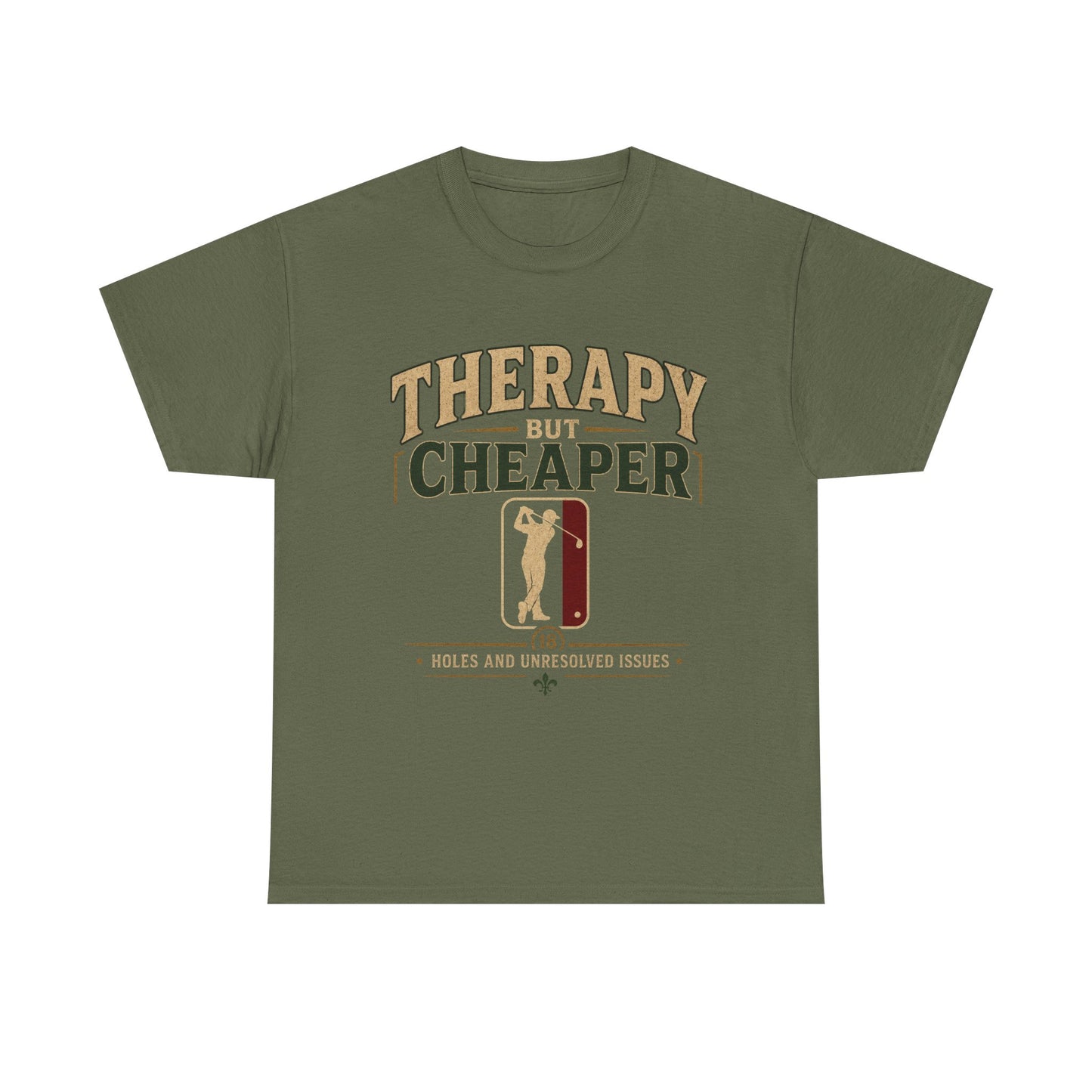 Golf Therapy Tee — "Therapy But Cheaper" Shirt