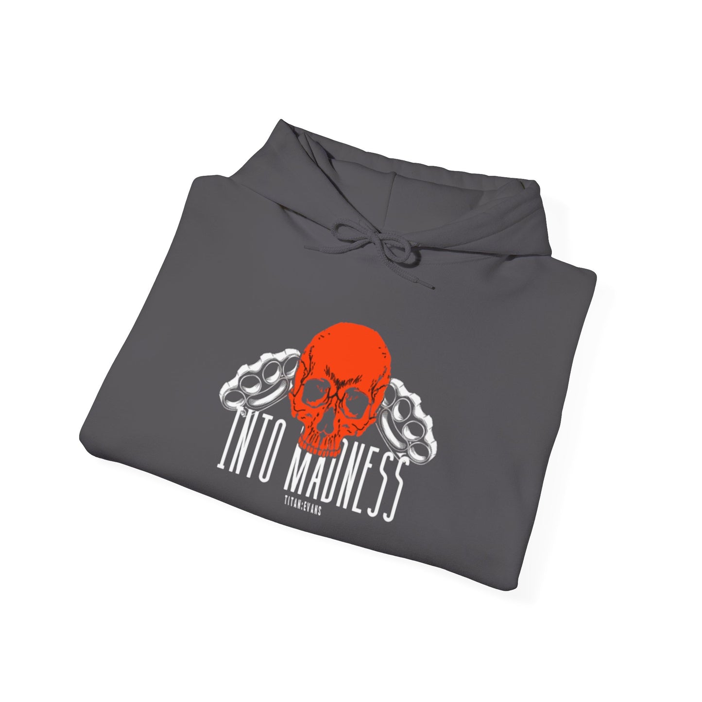 Into Madness iconic skull Hoodie