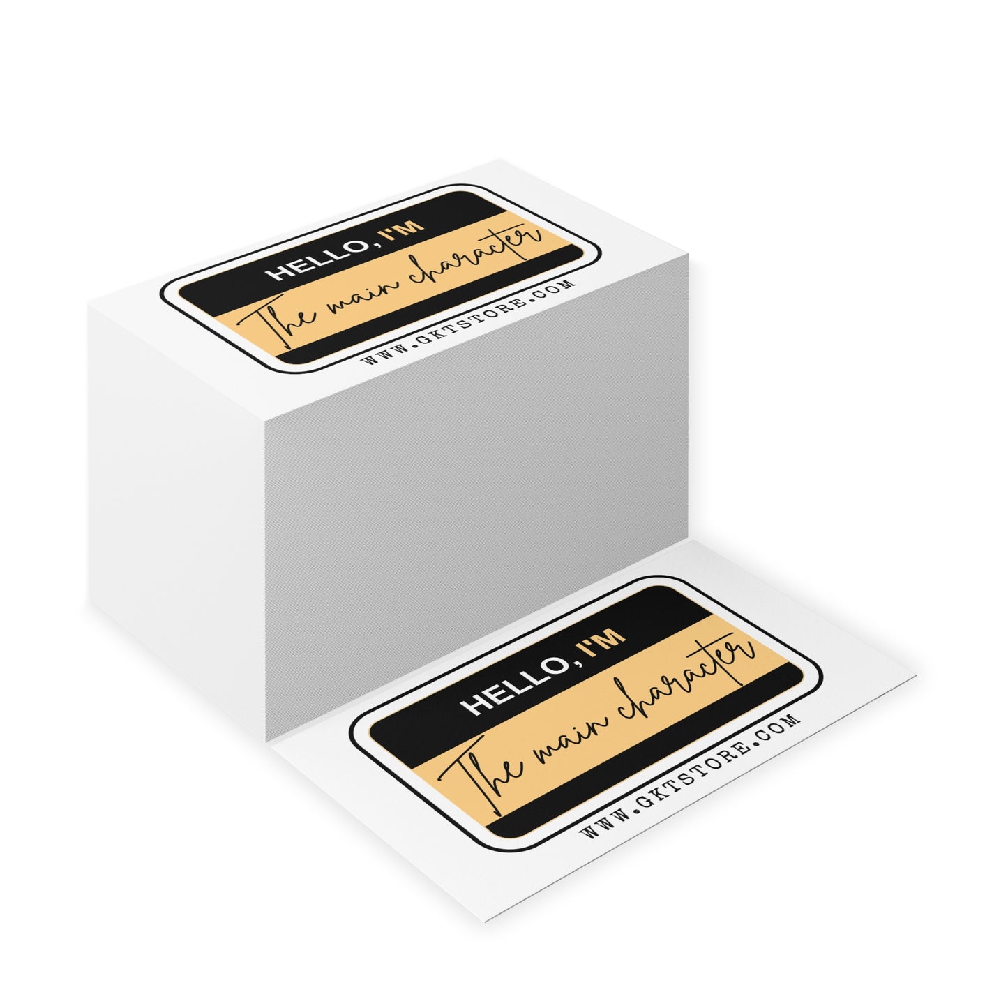 Hello I'm The Main Character Business Cards