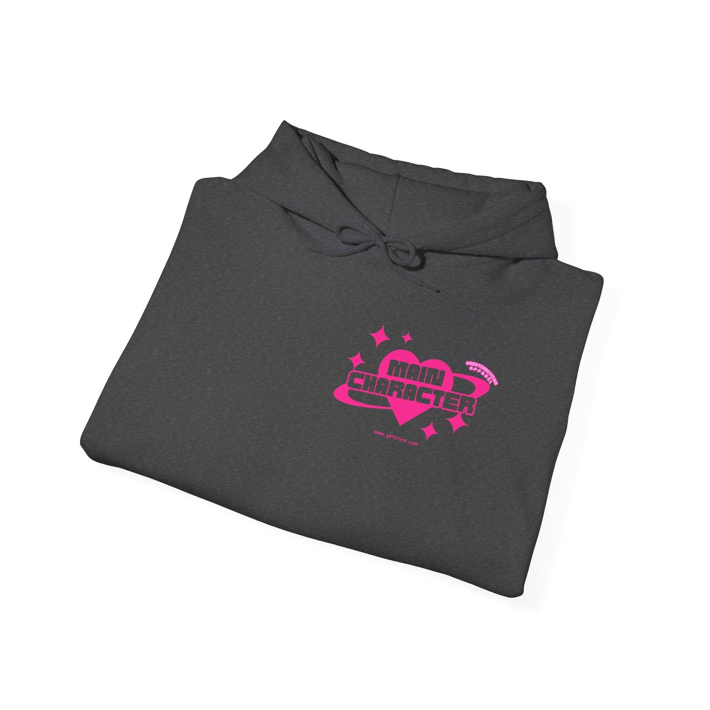 Main Character Pink Burst Hoodie