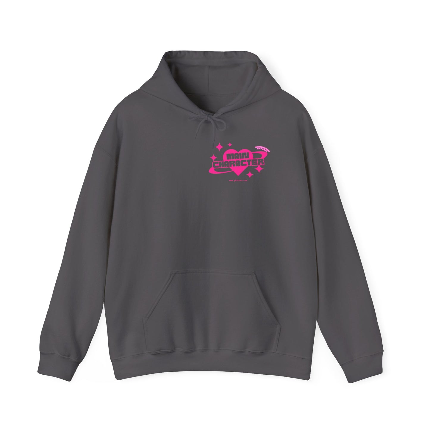 Main Character Pink Burst Hoodie