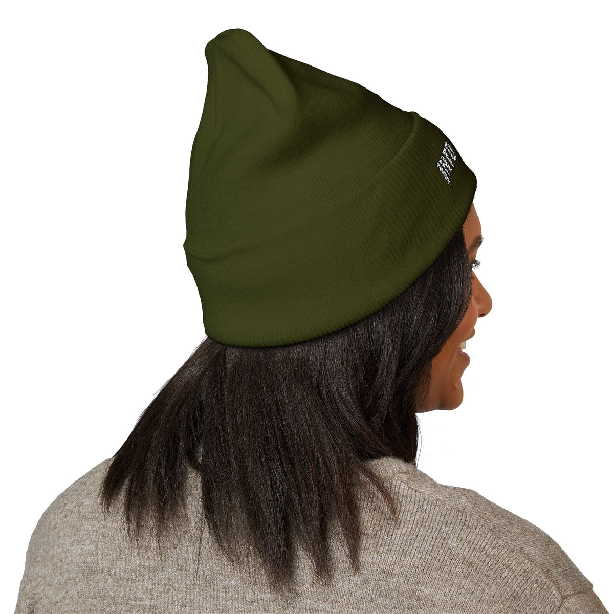 Into Madness Majin Logo Cuffed Beanie — Majin Logo