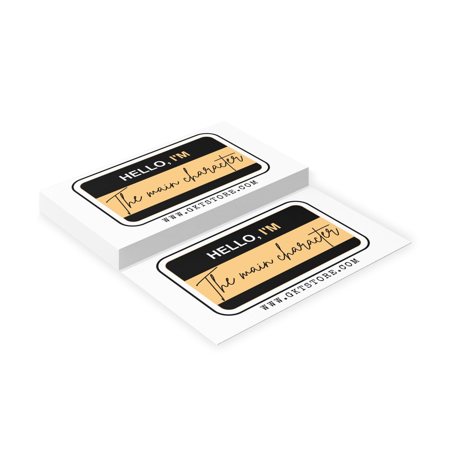 Hello I'm The Main Character Business Cards