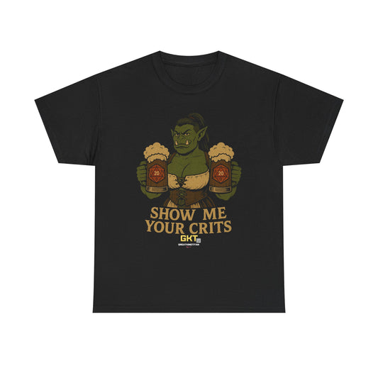 Show Me Your Crits tee