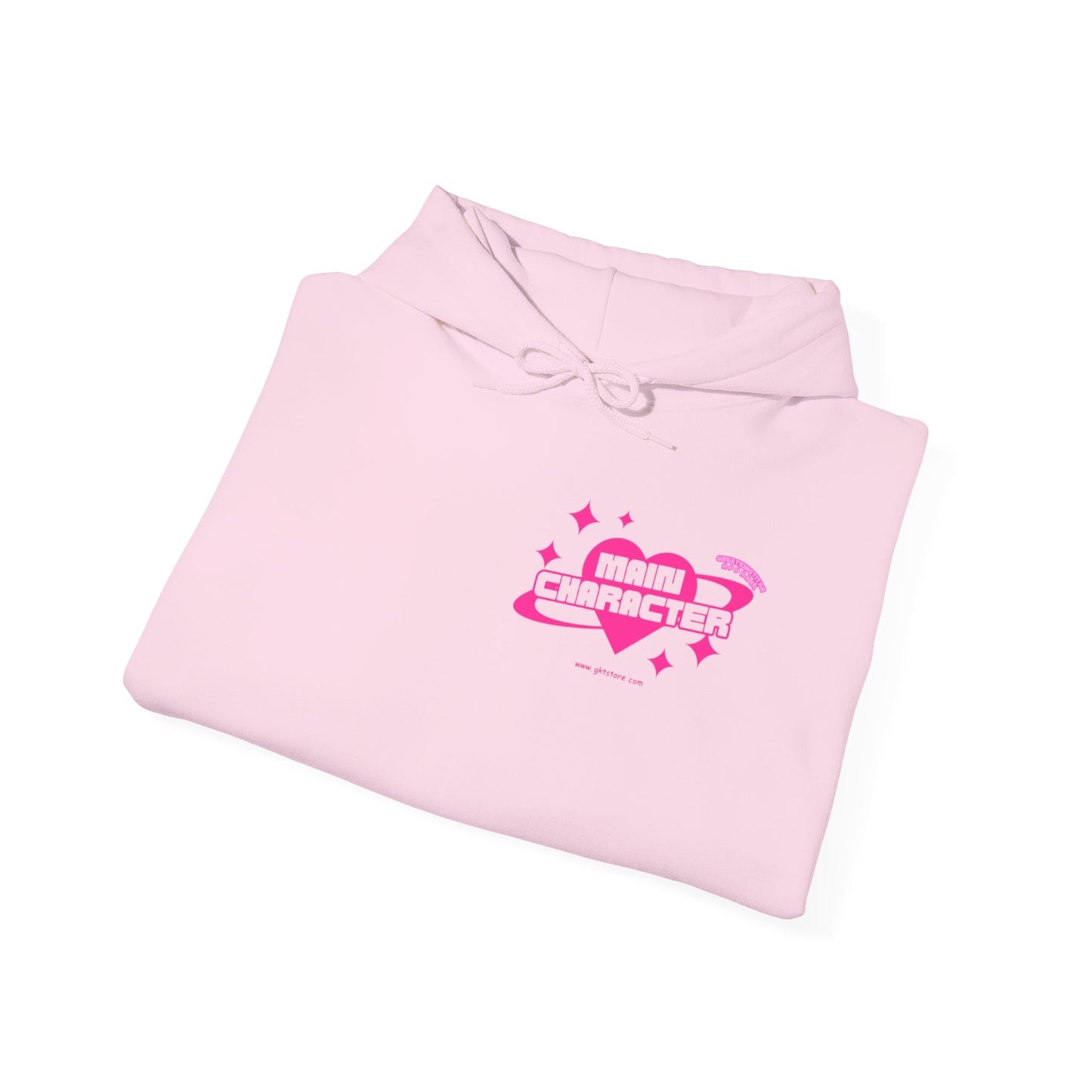 Main Character Pink Burst Hoodie