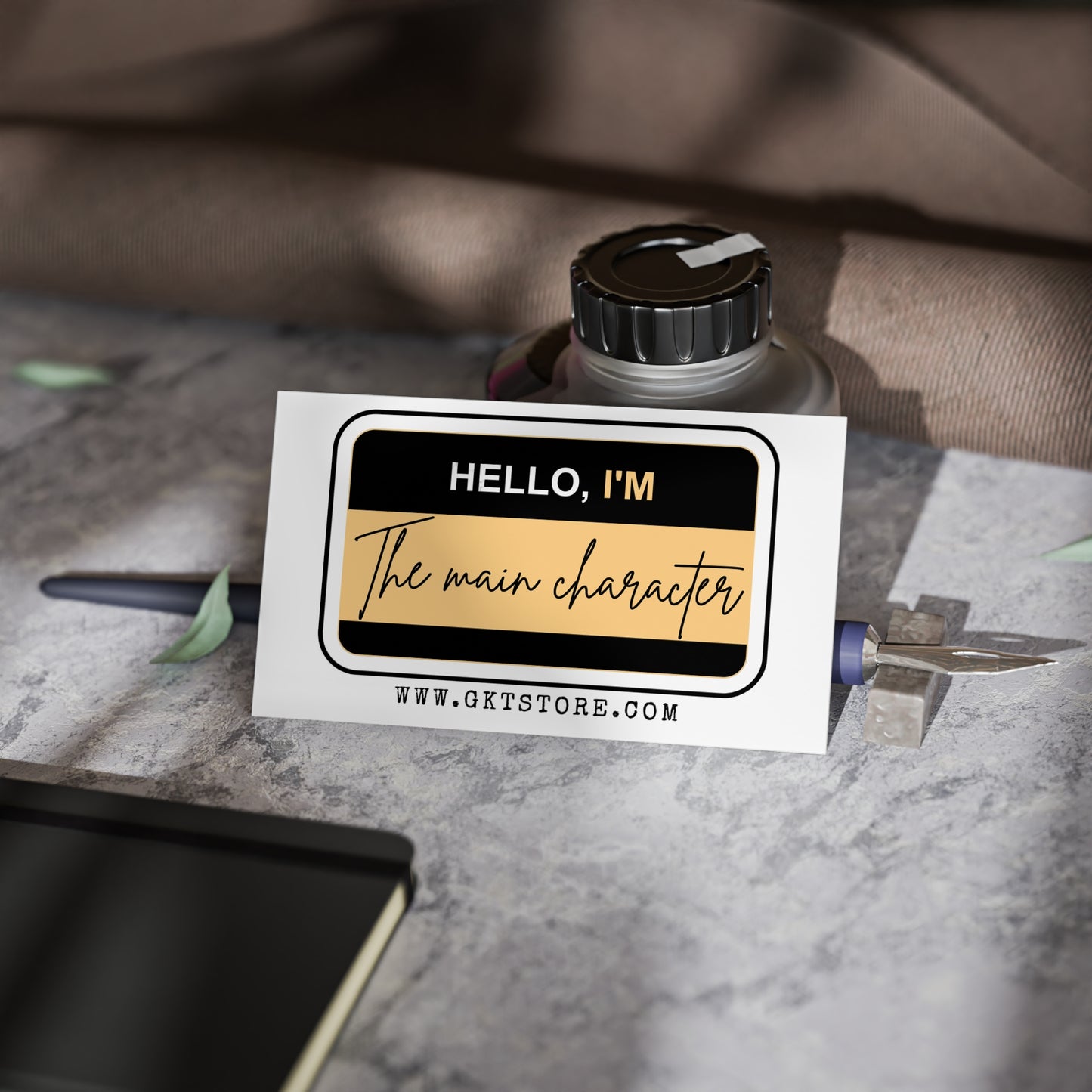 Hello I'm The Main Character Business Cards