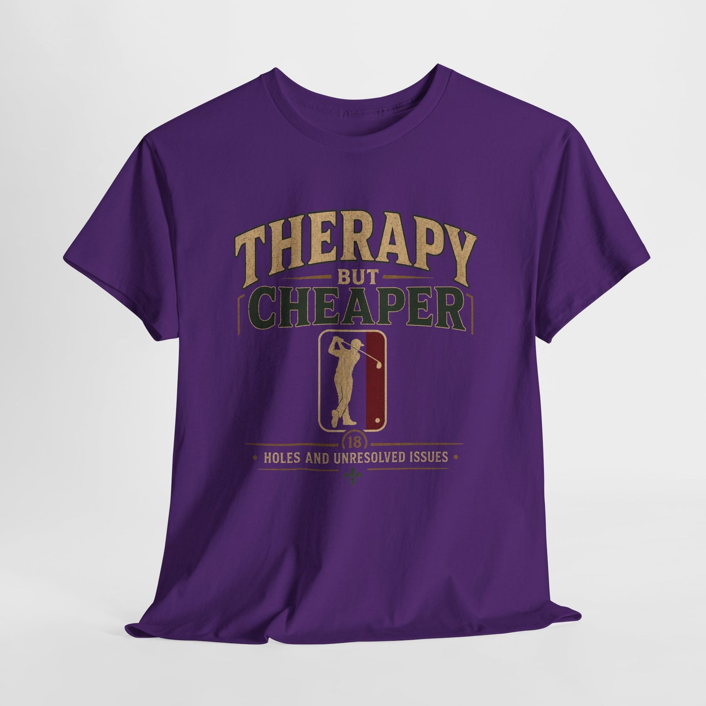 Golf Therapy Tee — "Therapy But Cheaper" Shirt