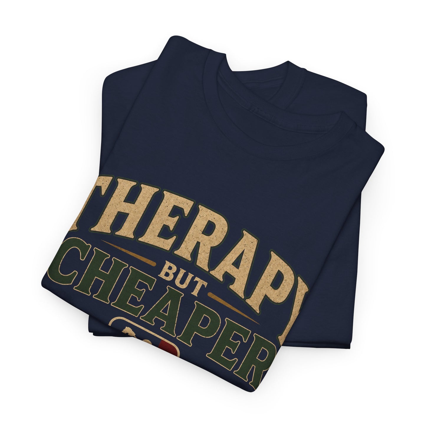 Golf Therapy Tee — "Therapy But Cheaper" Shirt