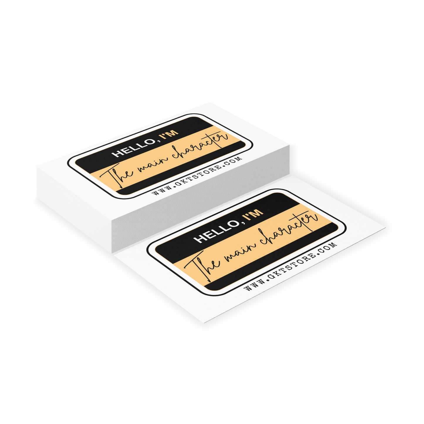 Hello I'm The Main Character Business Cards