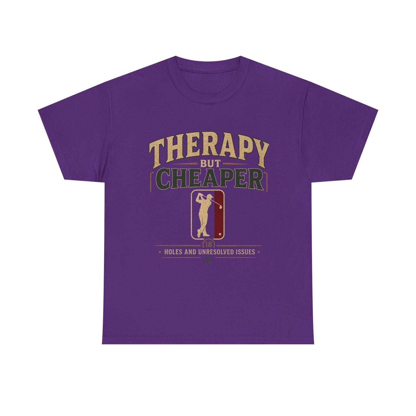 Golf Therapy Tee — "Therapy But Cheaper" Shirt