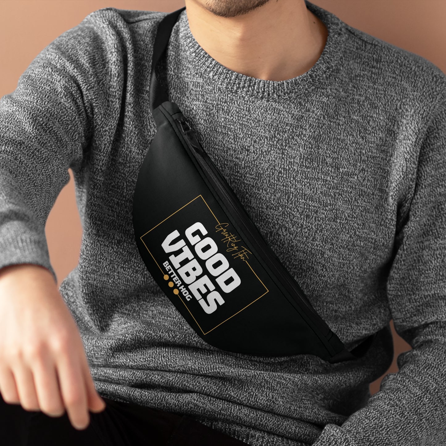 Good Vibes Better Hog Fanny Pack
