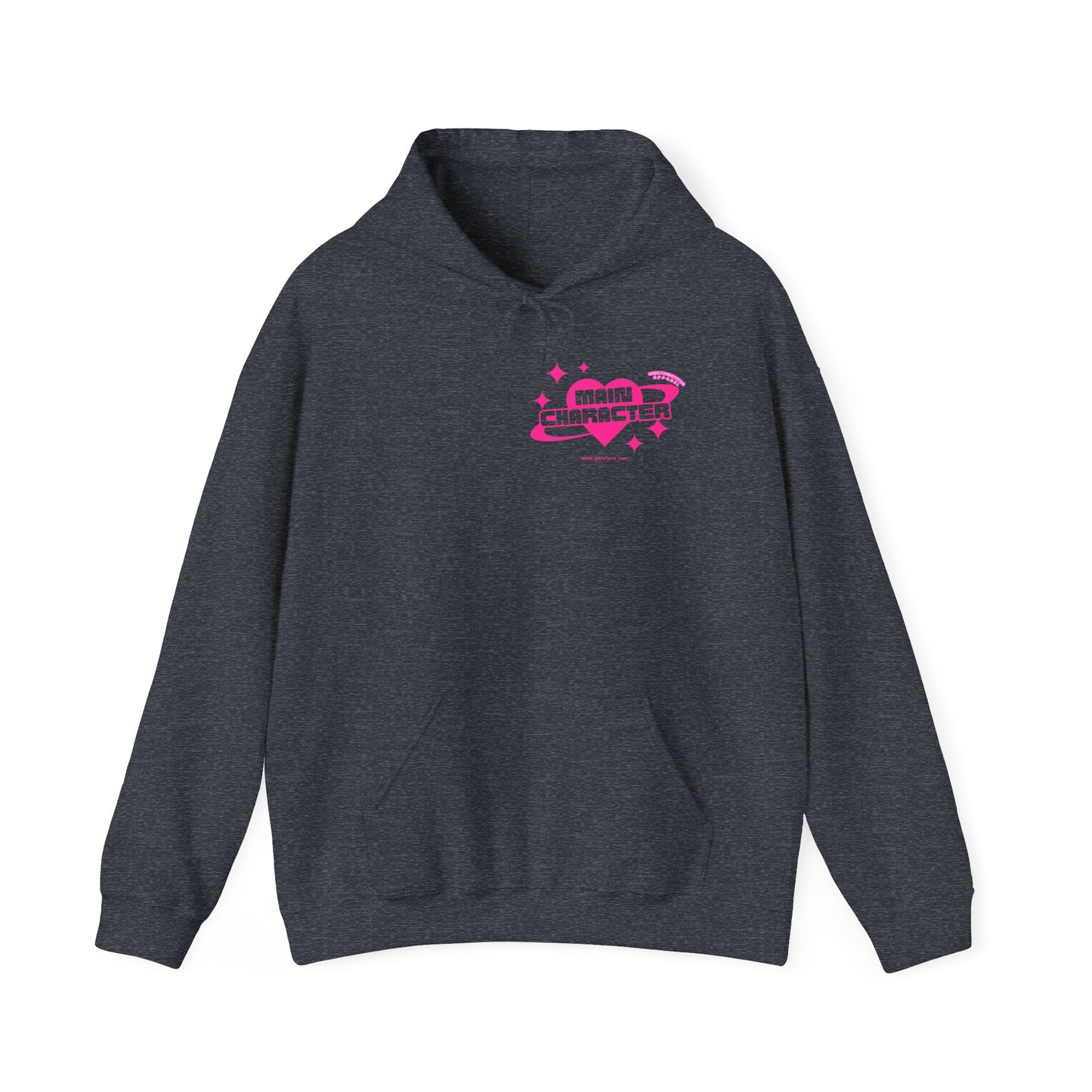 Main Character Pink Burst Hoodie