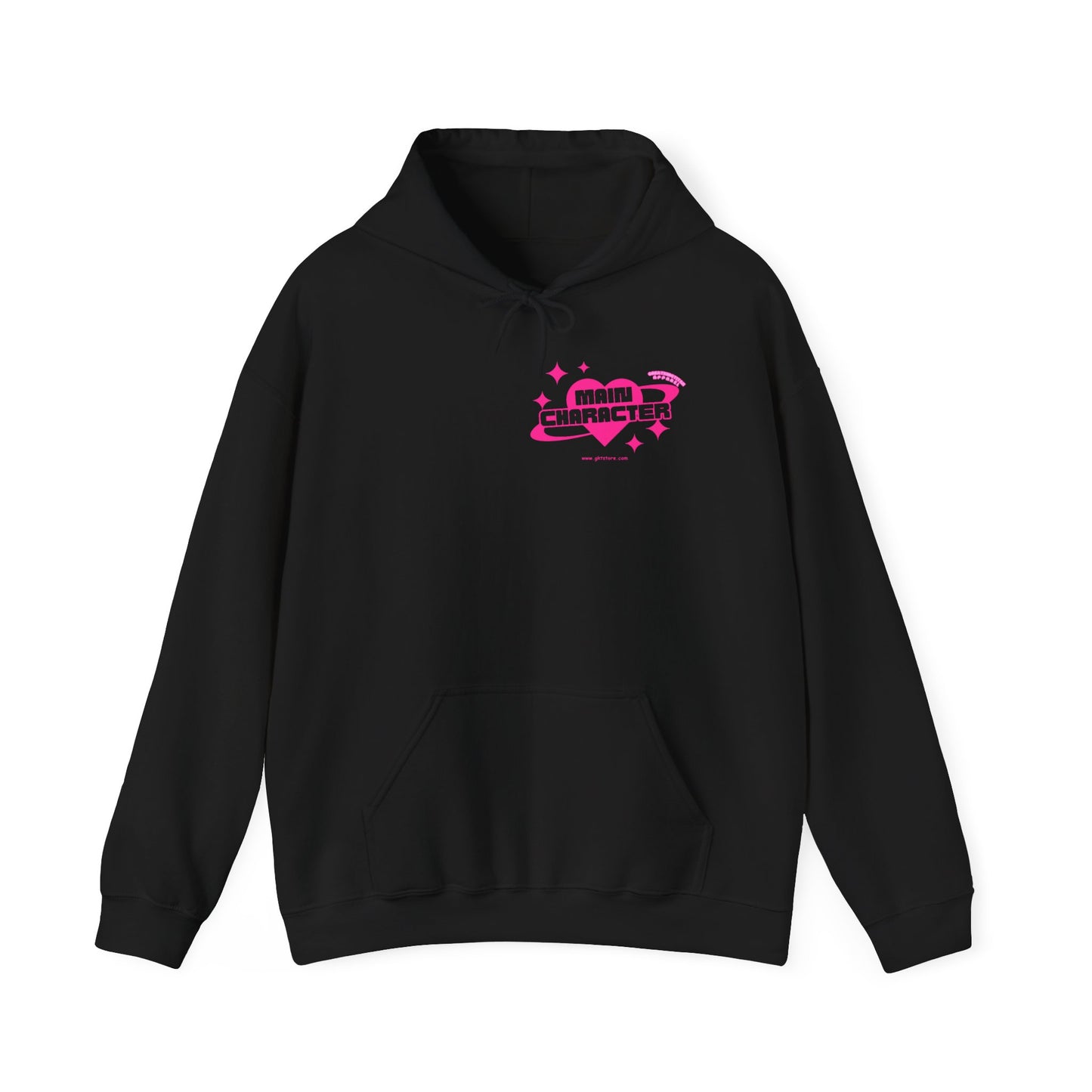 Main Character Pink Burst Hoodie
