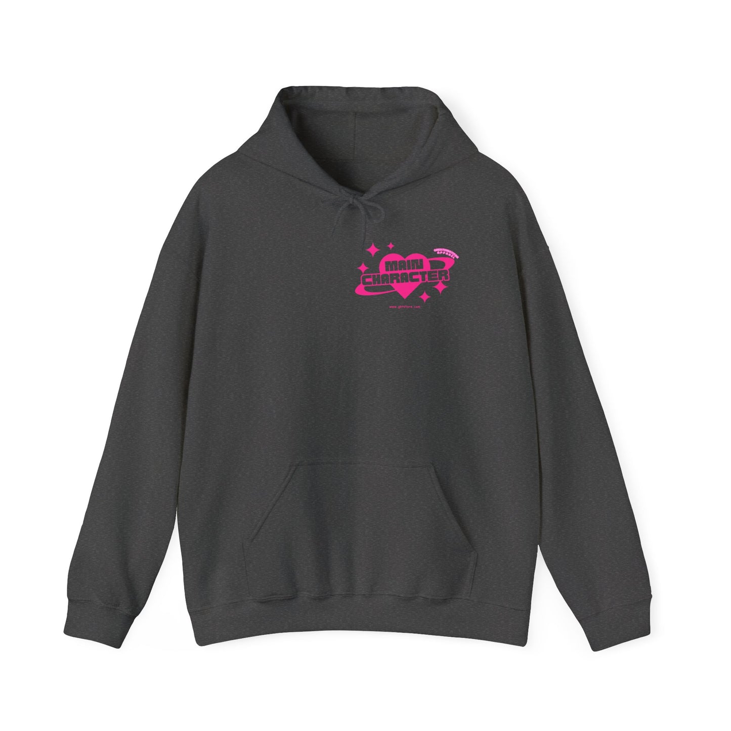 Main Character Pink Burst Hoodie