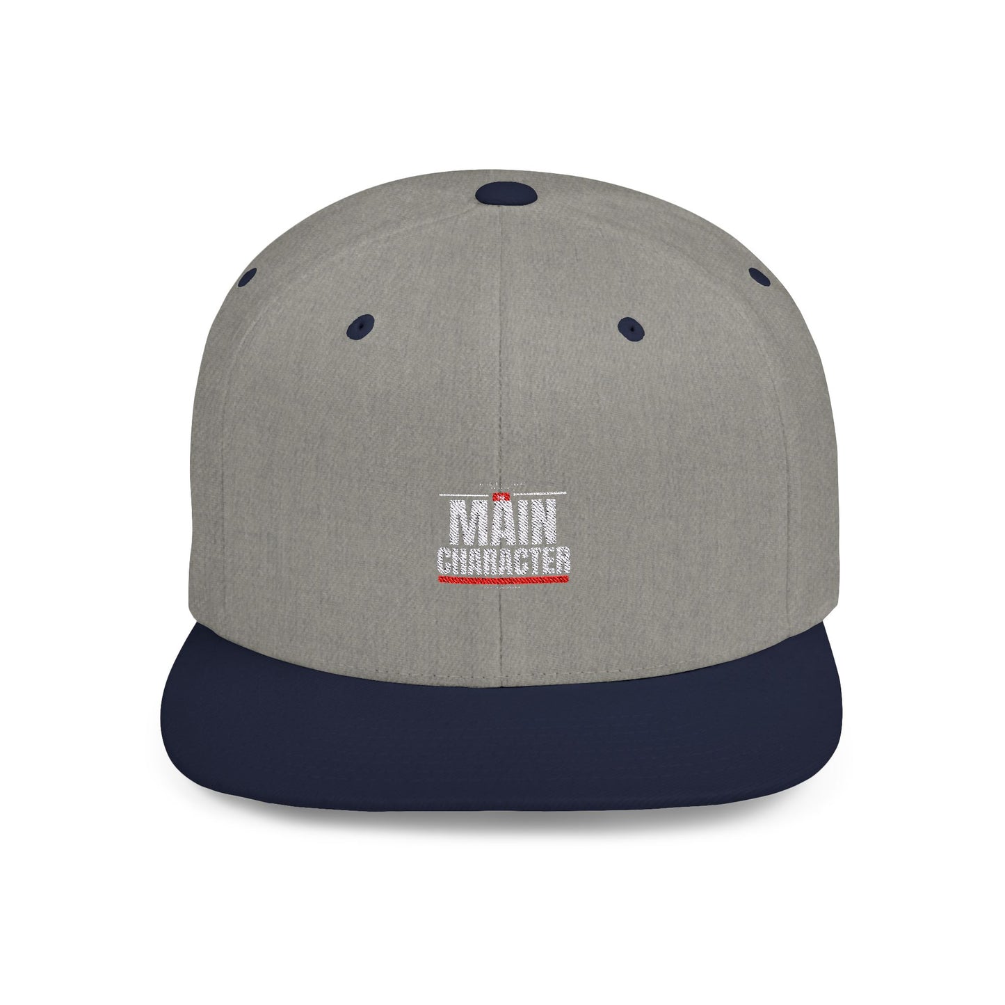 Main Character Flat Bill Snapback