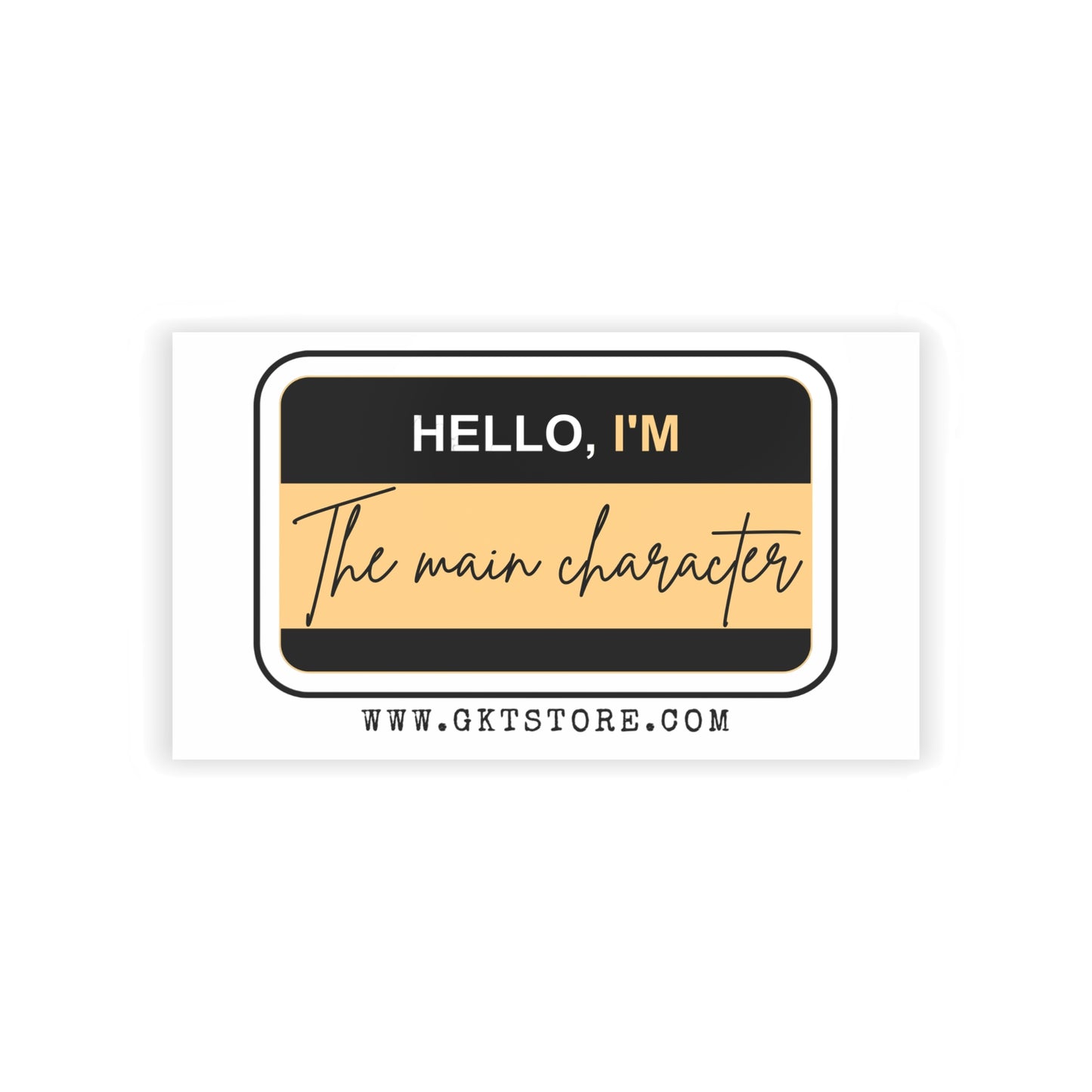 Hello I'm The Main Character Business Cards