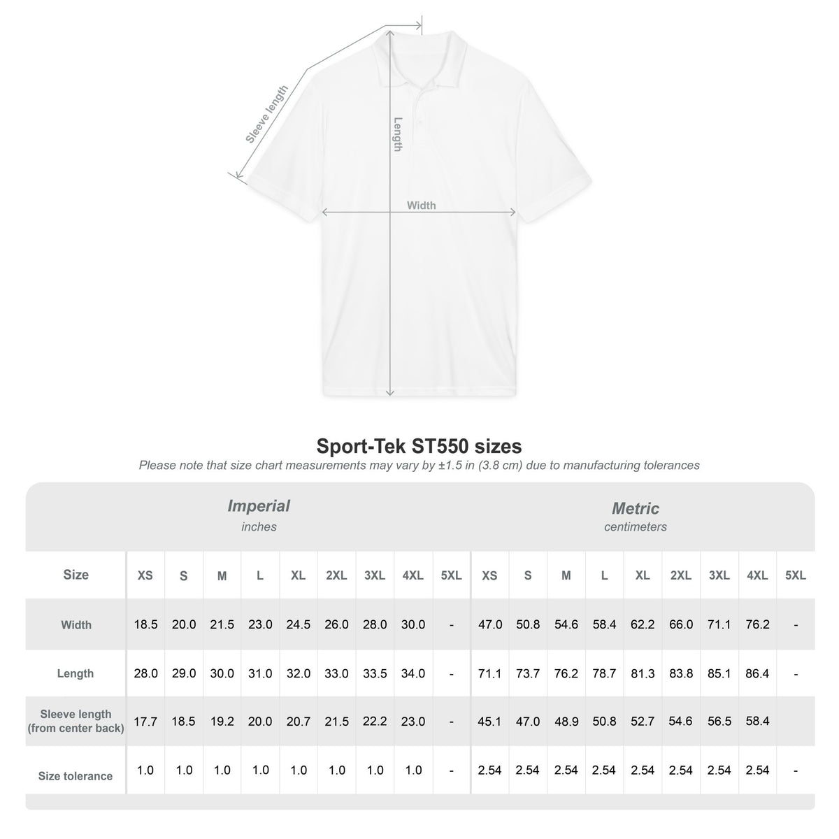 Titan Golf Performance Polo  (PosiCharge®)