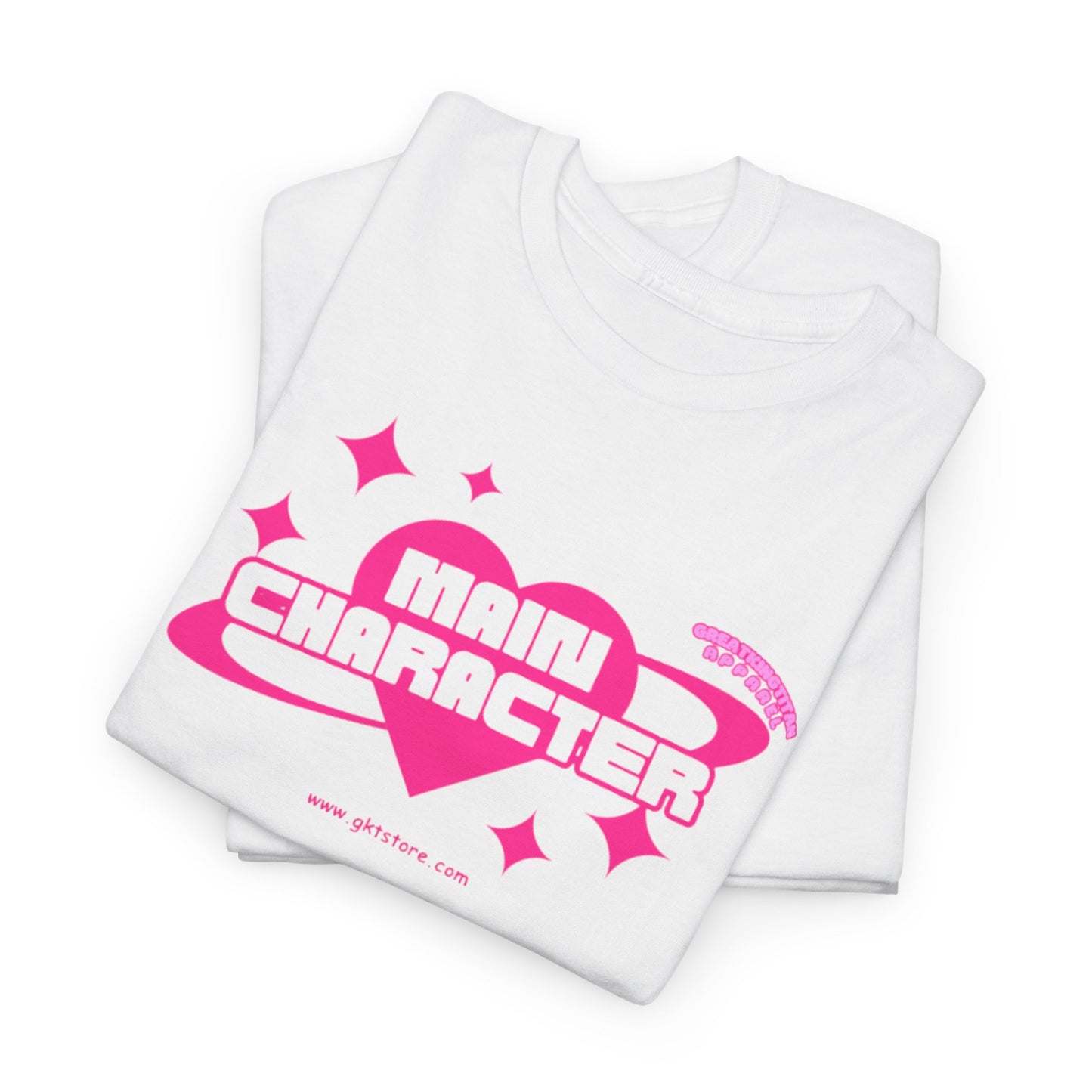 Main Character Pink burst Tee