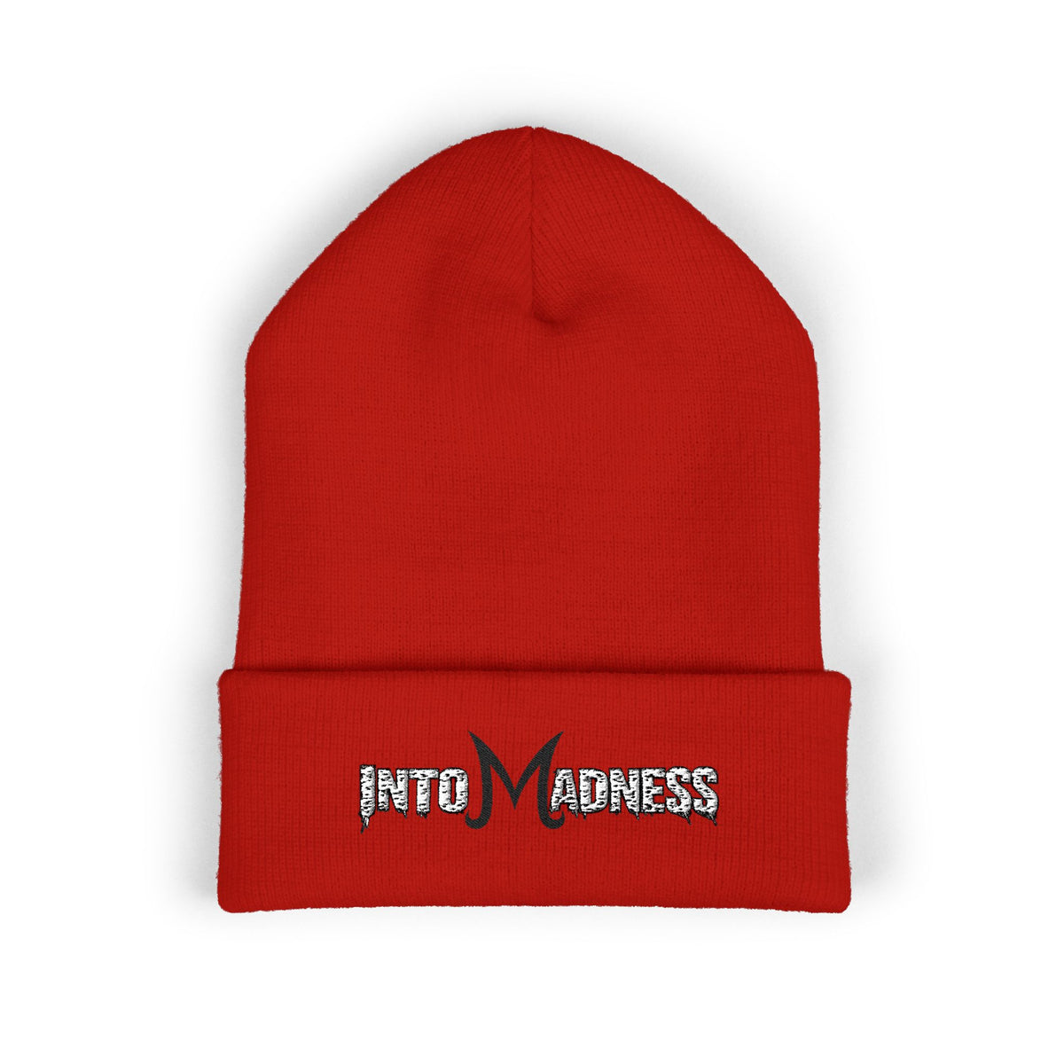 Into Madness Majin Logo Cuffed Beanie — Majin Logo