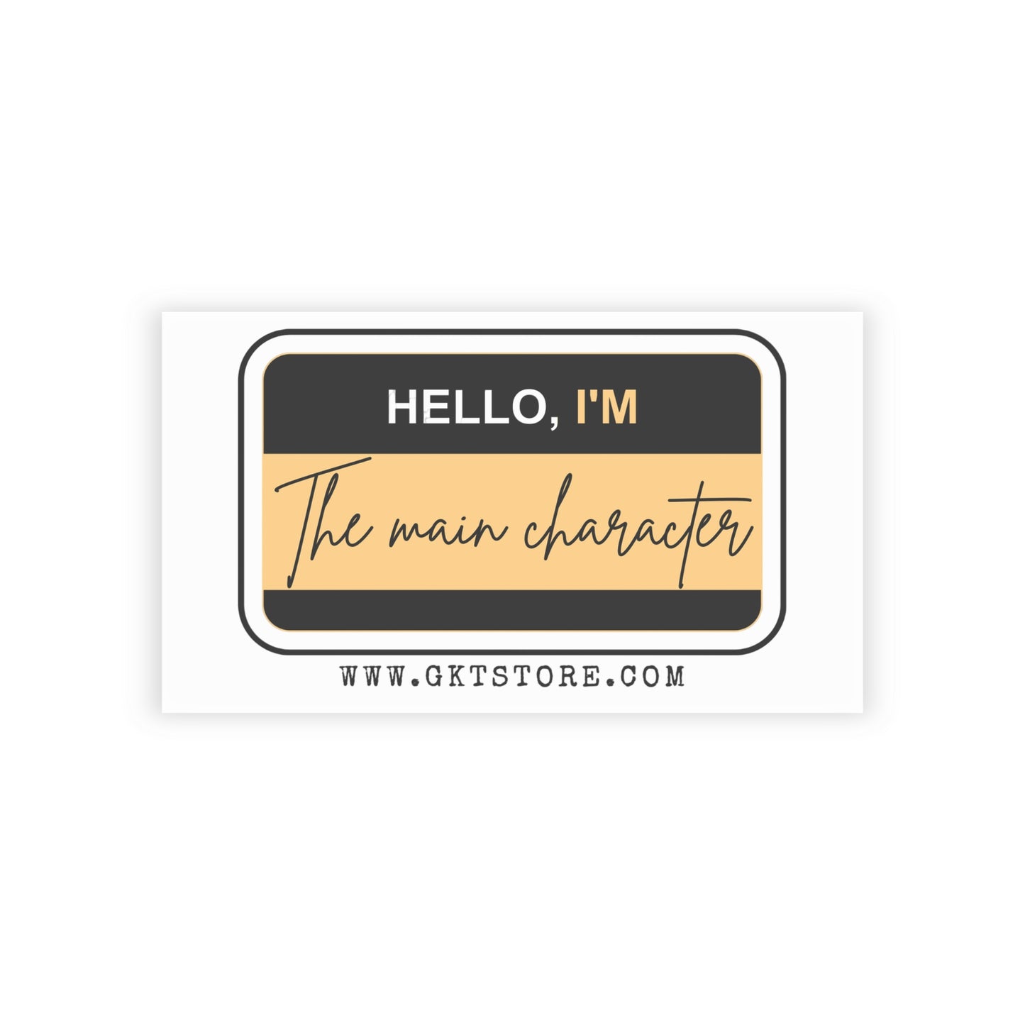 Hello I'm The Main Character Business Cards