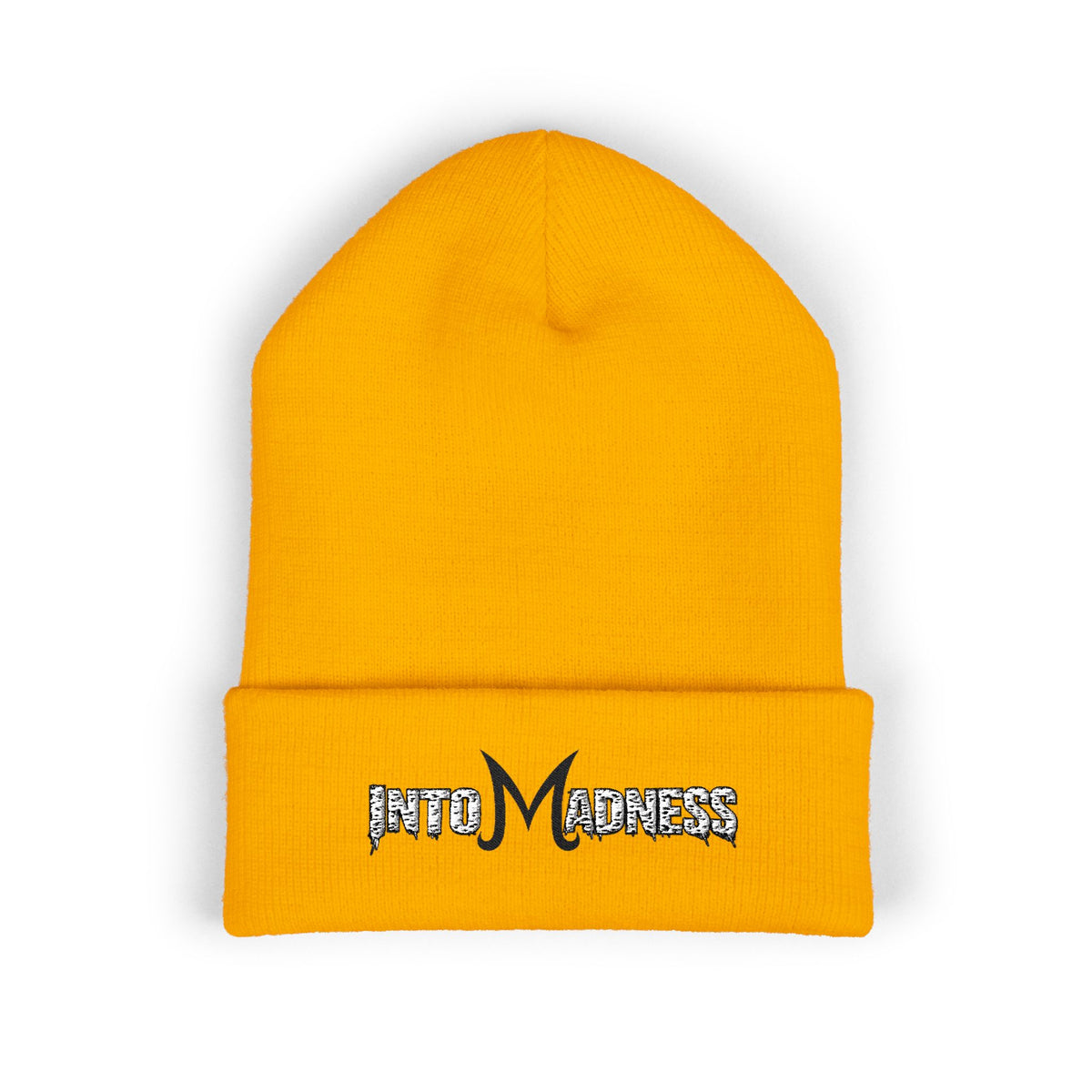 Into Madness Majin Logo Cuffed Beanie — Majin Logo