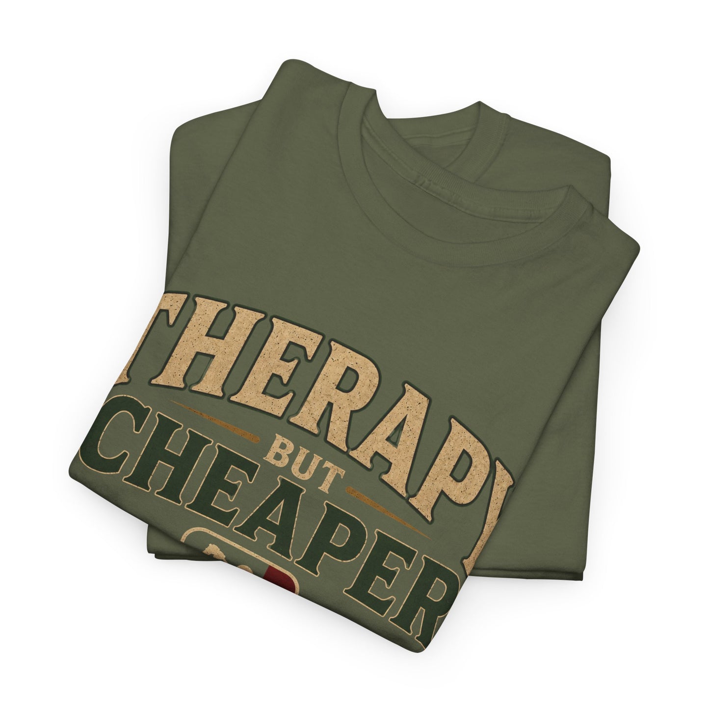 Golf Therapy Tee — "Therapy But Cheaper" Shirt