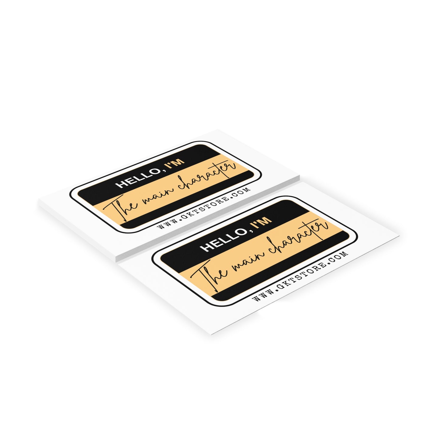 Hello I'm The Main Character Business Cards