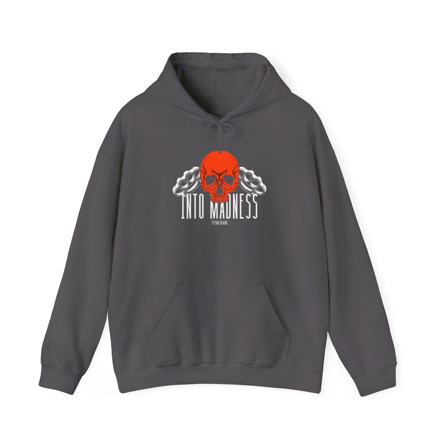 Into Madness iconic skull Hoodie