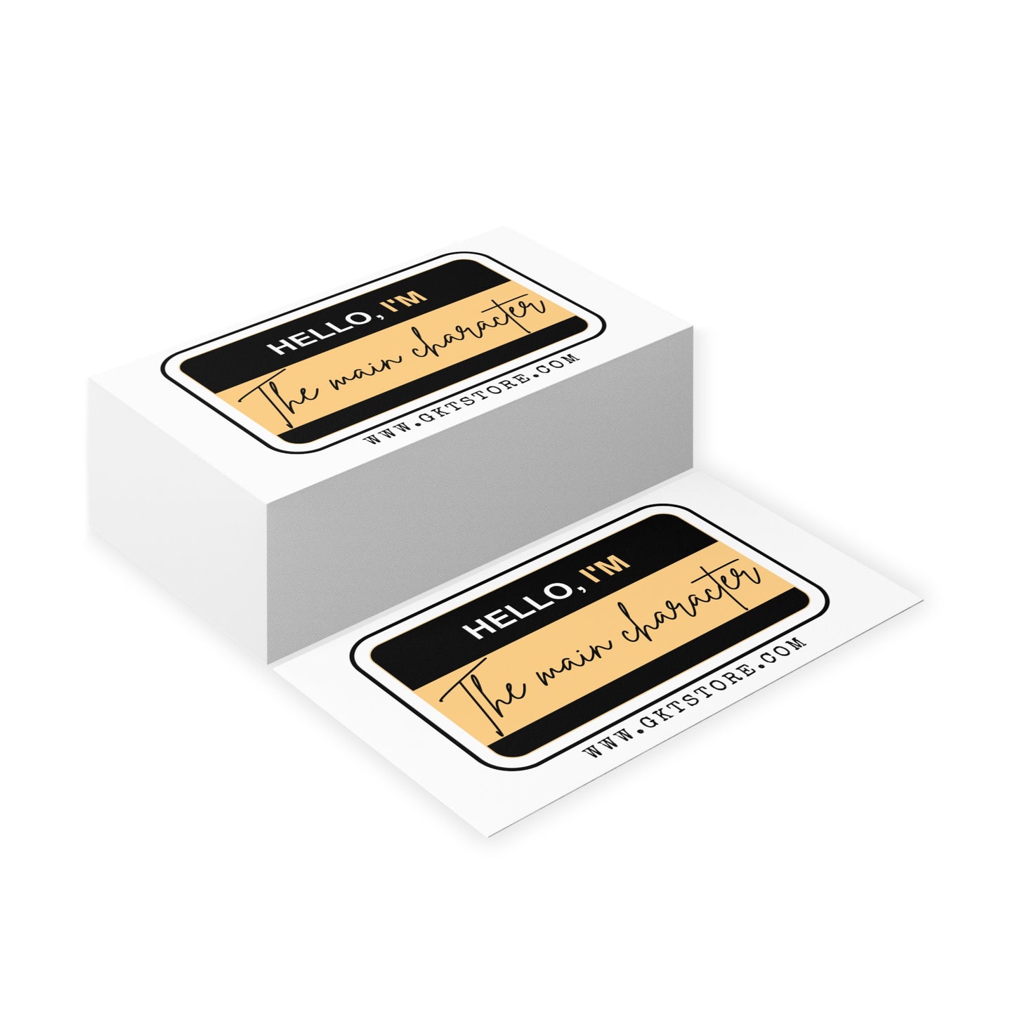 Hello I'm The Main Character Business Cards